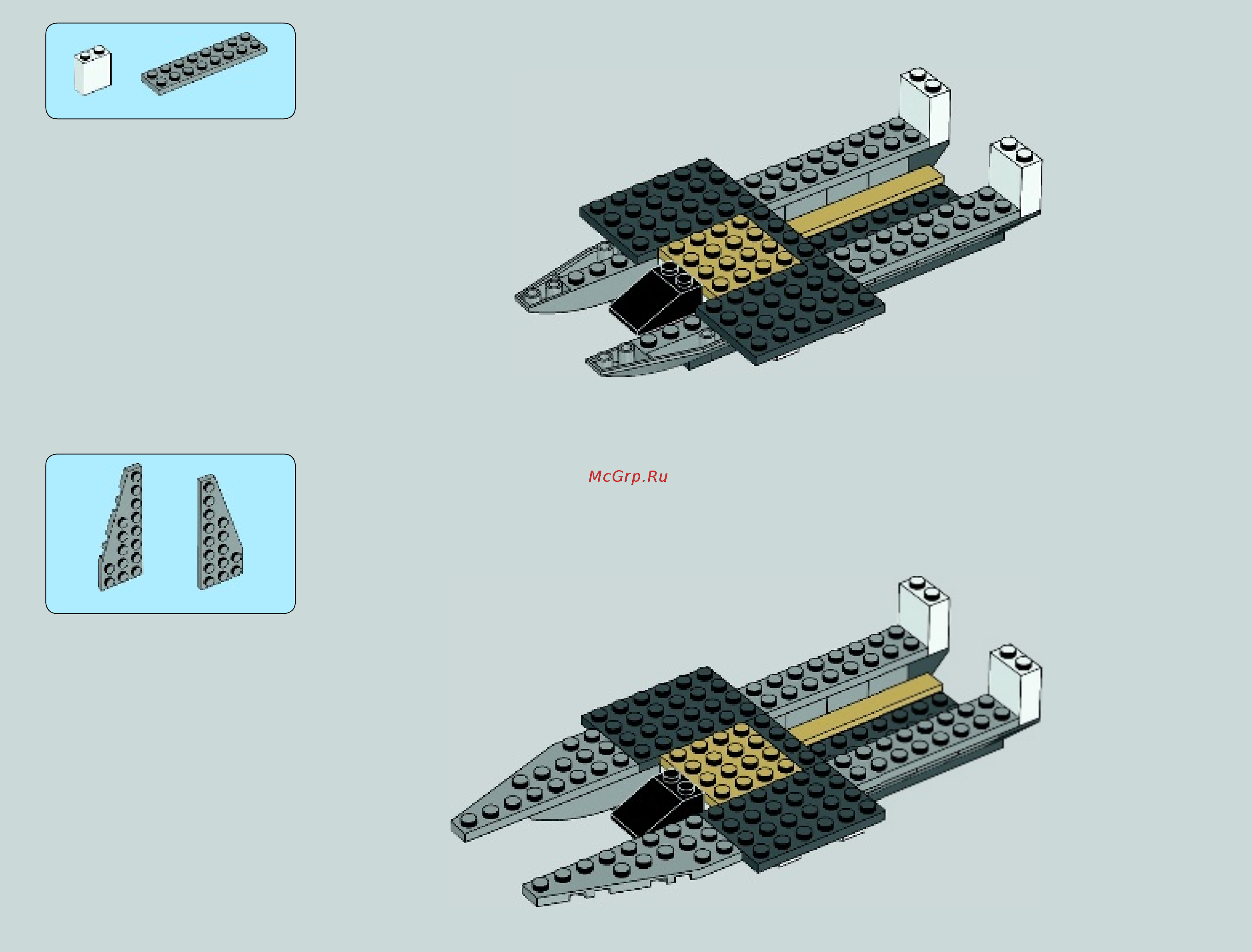 Lego Star Wars Разведывательный истребитель Джедаев (Je (75051) Инструкция по эксплуатации онлайн [9/79] 305418
