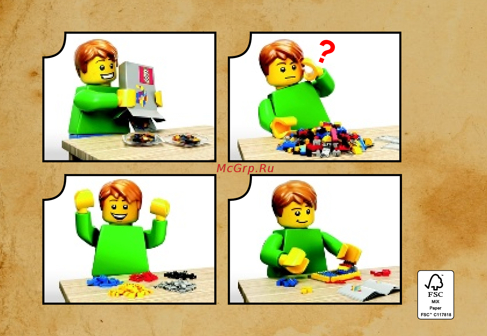 Lego Pirates Укрытие кораблекрушения (70409) Инструкция по эксплуатации онлайн [2/35] 305419