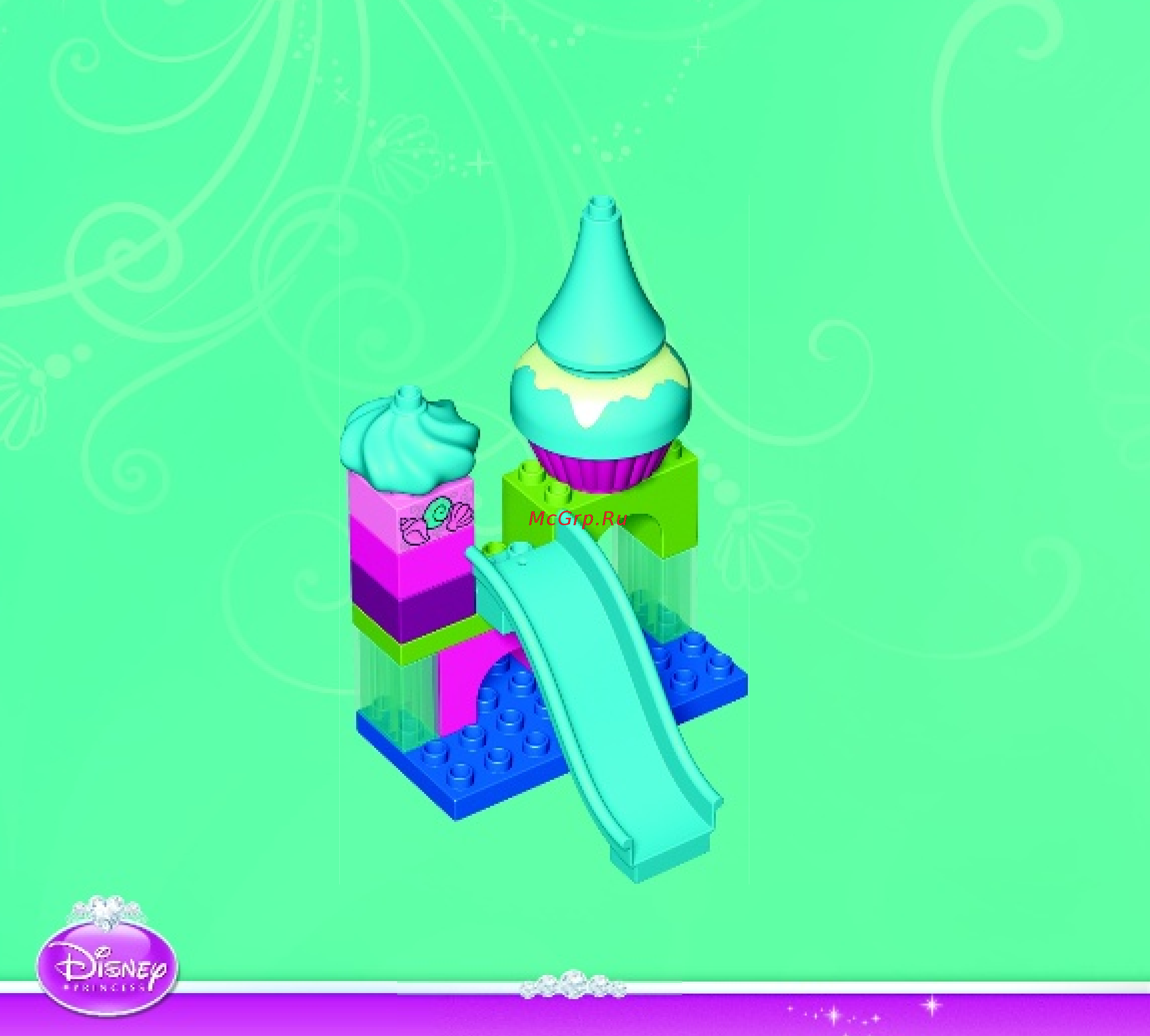 Lego DUPLO Princess TM Подводный замок Ариэль (10515) Инструкция по эксплуатации онлайн [4/12] 305421