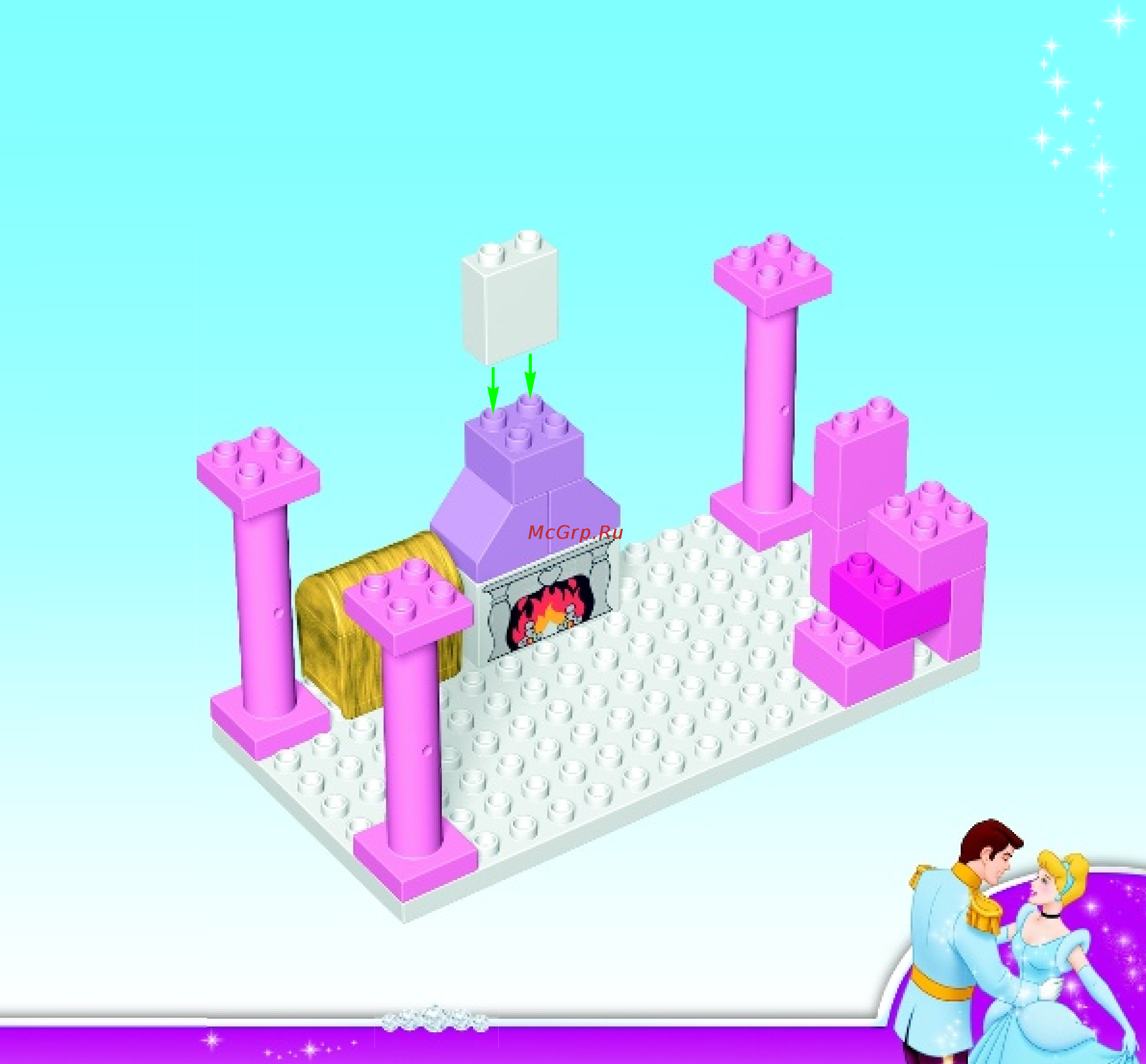 Lego DUPLO Princess TM Замок Золушки (6154) Инструкция по эксплуатации онлайн [5/20] 305432