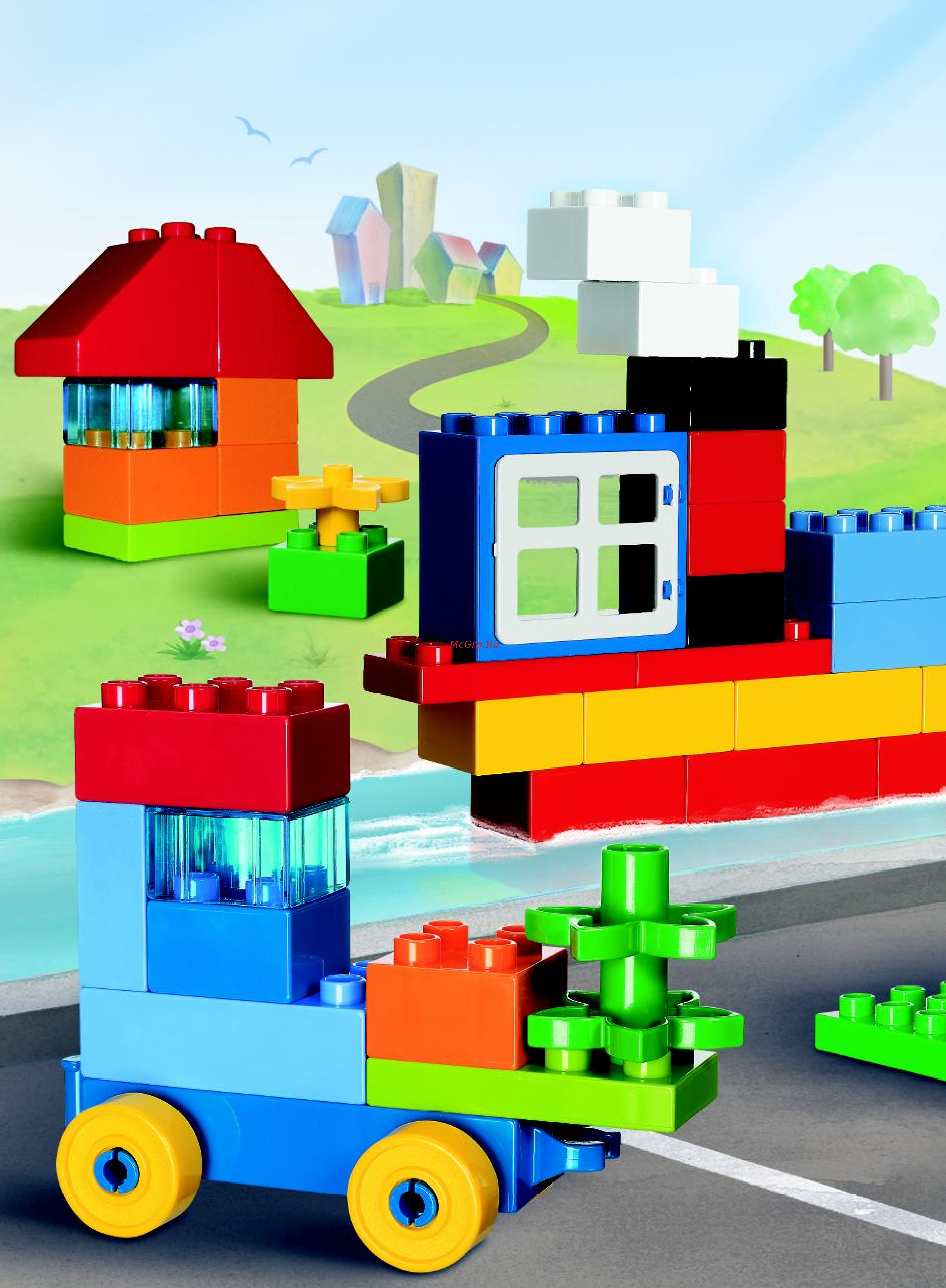 Lego DUPLO My First Коробка с кубиками Deluxe (5507) Инструкция по эксплуатации онлайн [2/8] 305435