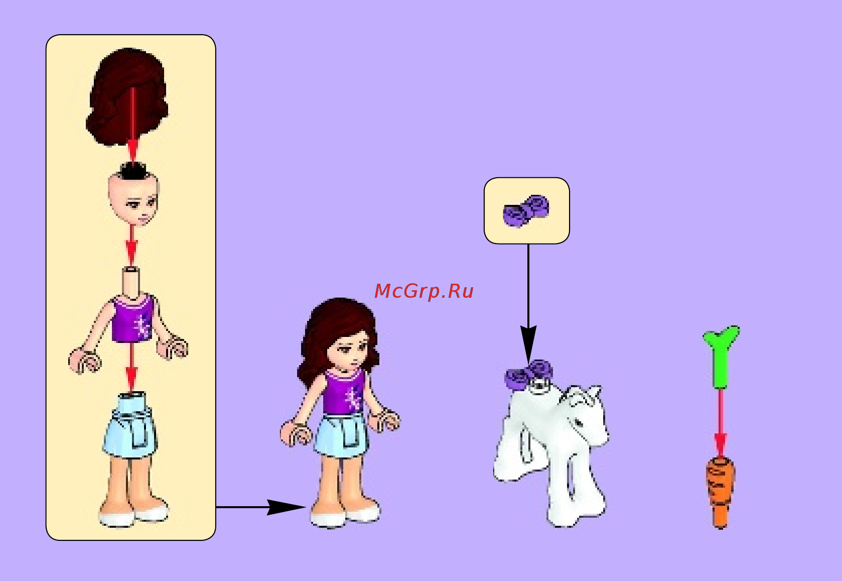 Lego Friends Маленькая лошадка Оливии (41003) Инструкция по эксплуатации онлайн [2/32] 305448