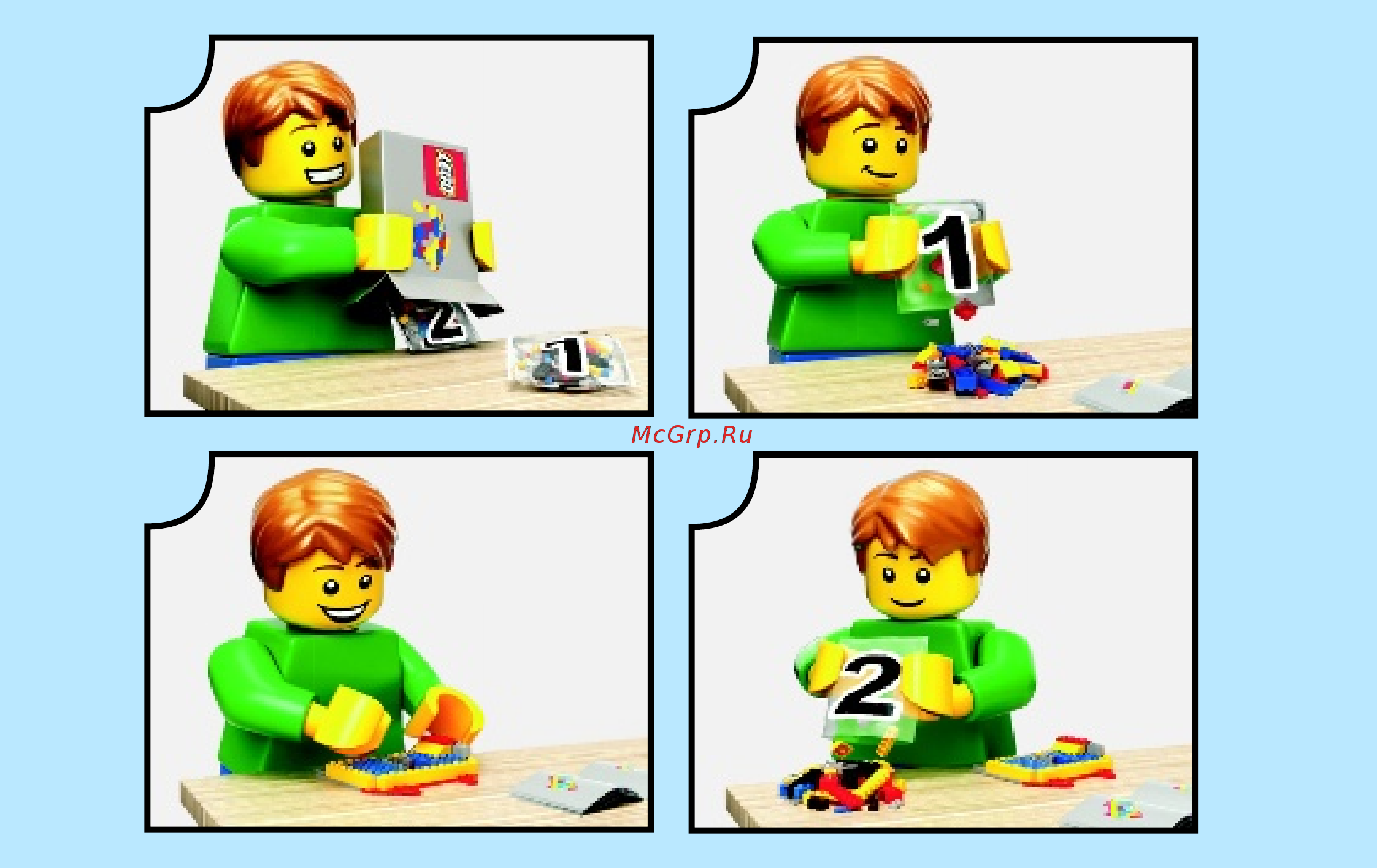 Lego Ninjago Атака киборгов (70722) Инструкция по эксплуатации онлайн [2/56] 305470
