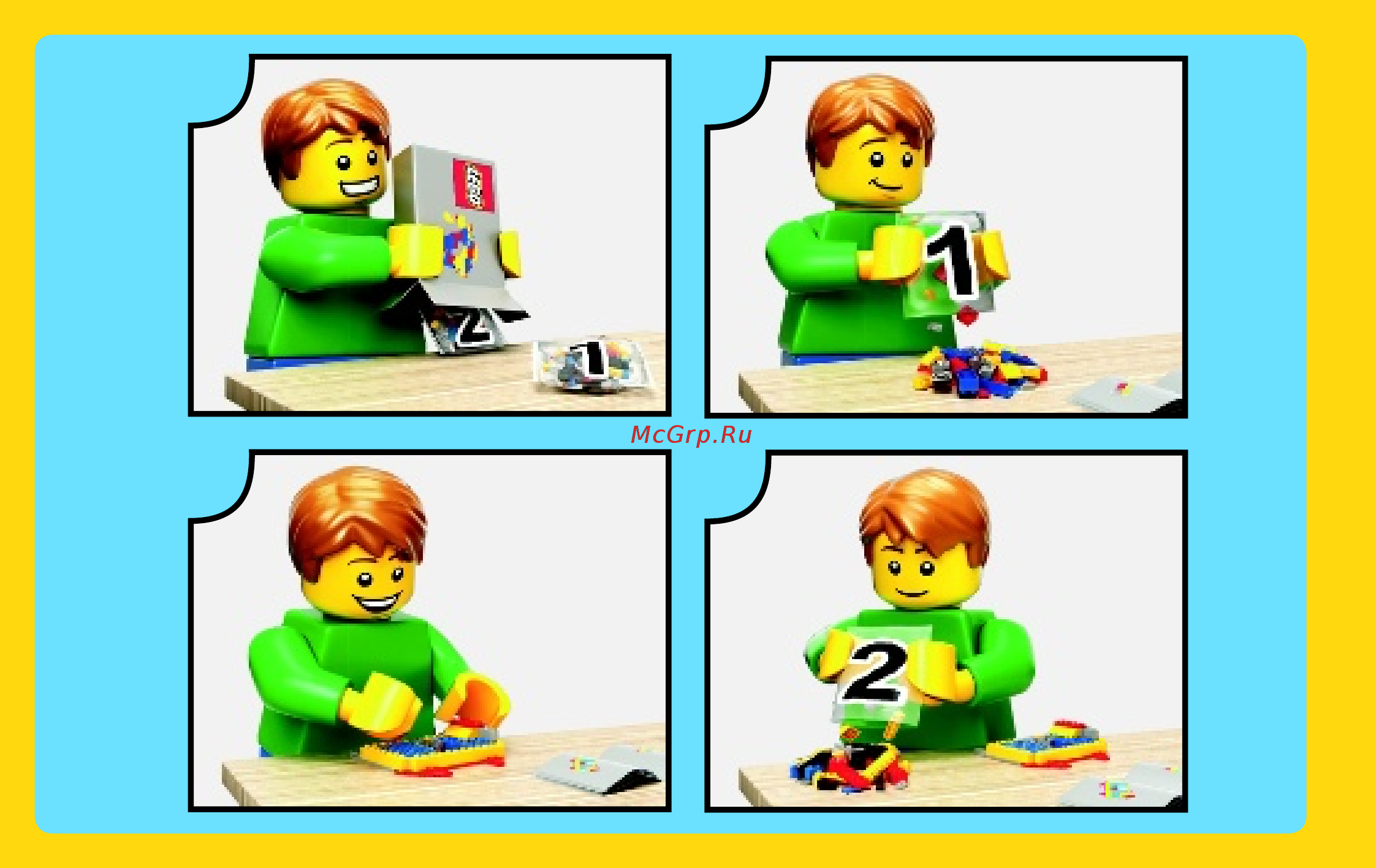 Lego Movie Преследование Злого Копа (70802) Инструкция по эксплуатации онлайн [2/64] 305477
