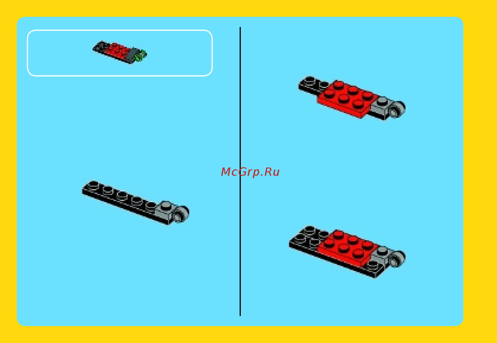 Lego Creator Вертолёт «Красный Гром» (31013) Инструкция по эксплуатации онлайн [18/32] 305500