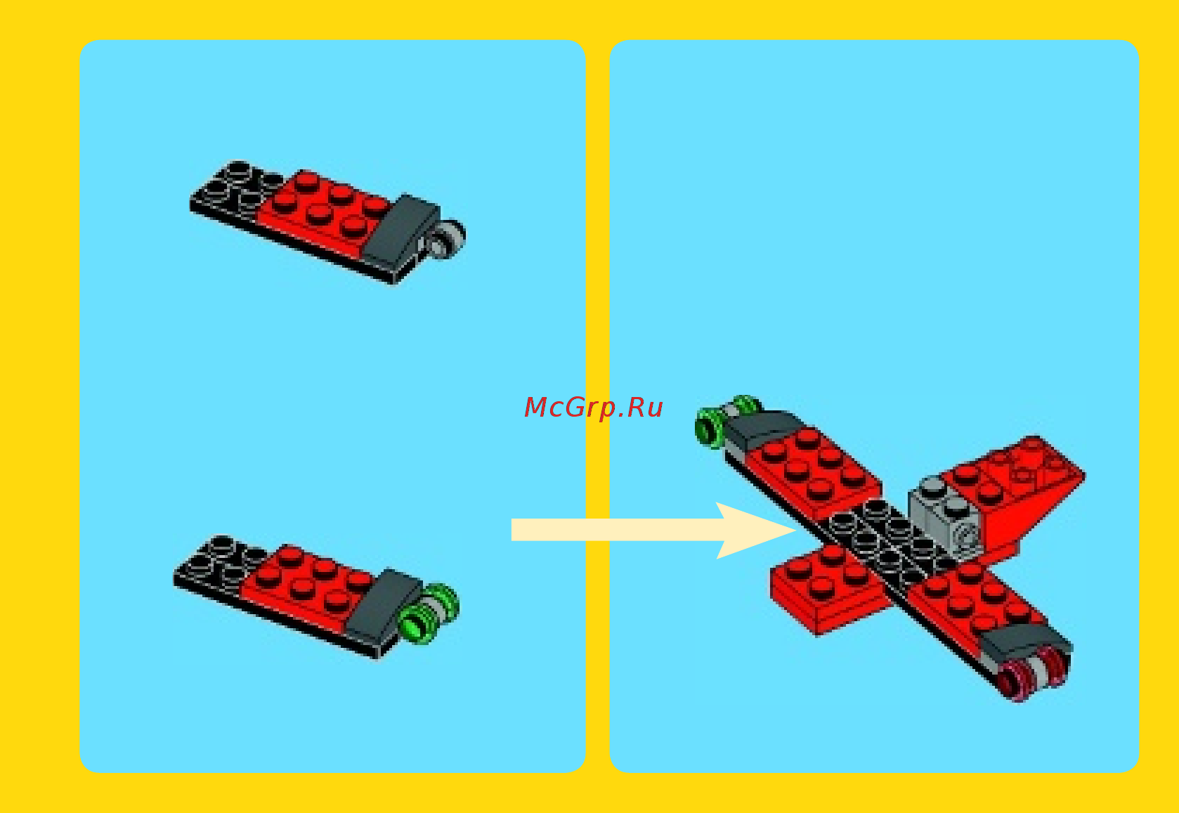 Lego Creator Вертолёт «Красный Гром» (31013) Инструкция по эксплуатации онлайн [19/32] 305500
