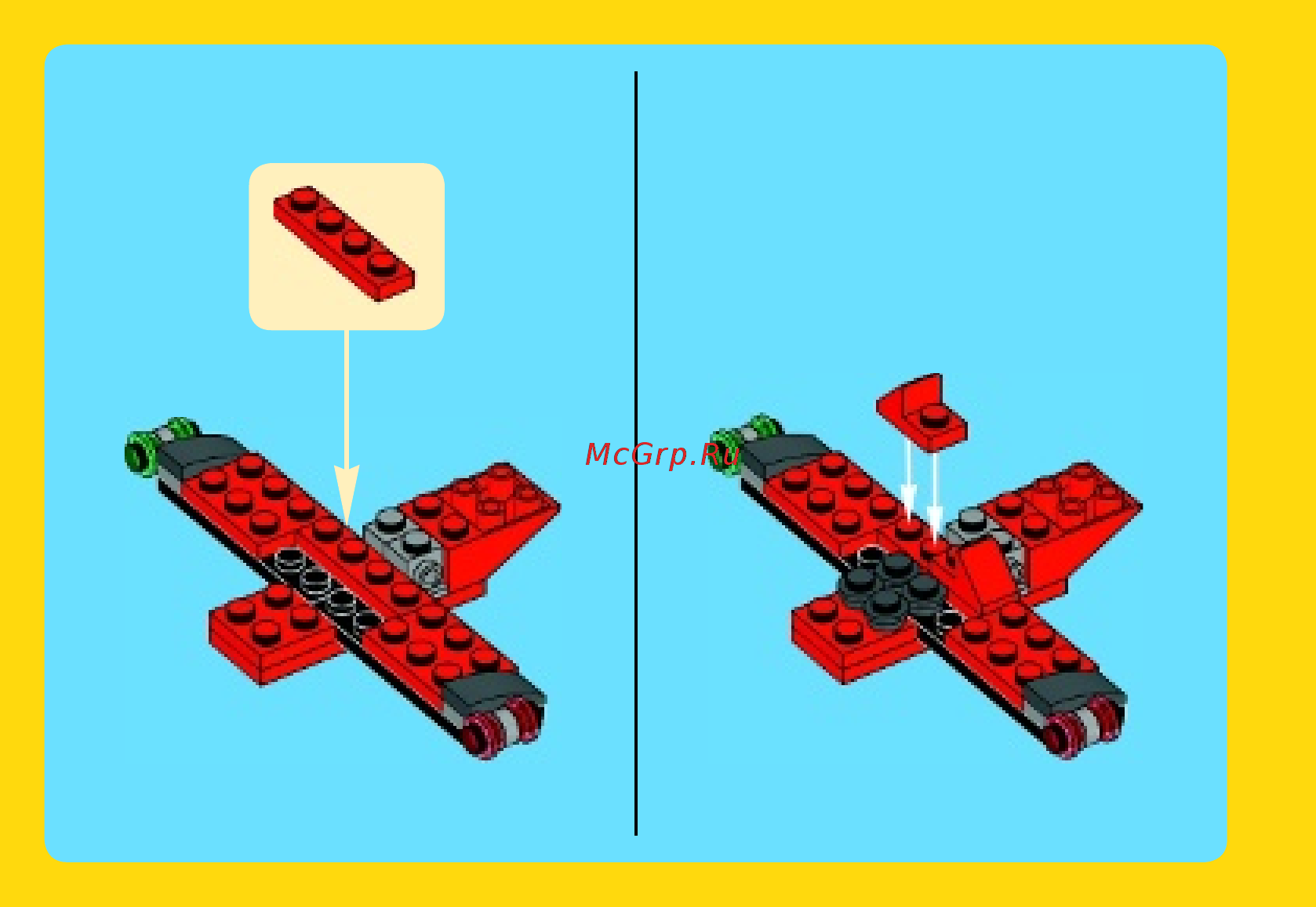 Lego Creator Вертолёт «Красный Гром» (31013) Инструкция по эксплуатации онлайн [20/32] 305500