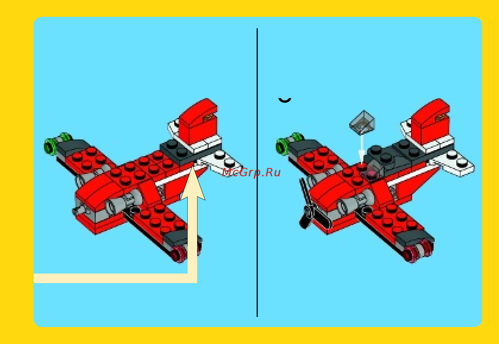 Lego Creator Вертолёт «Красный Гром» (31013) Инструкция по эксплуатации онлайн [25/32] 305500