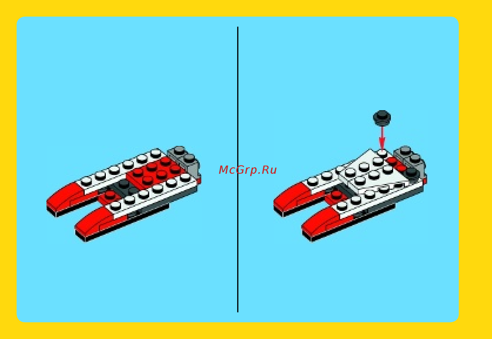 Lego Creator Вертолёт «Красный Гром» (31013) Инструкция по эксплуатации онлайн [28/32] 305500
