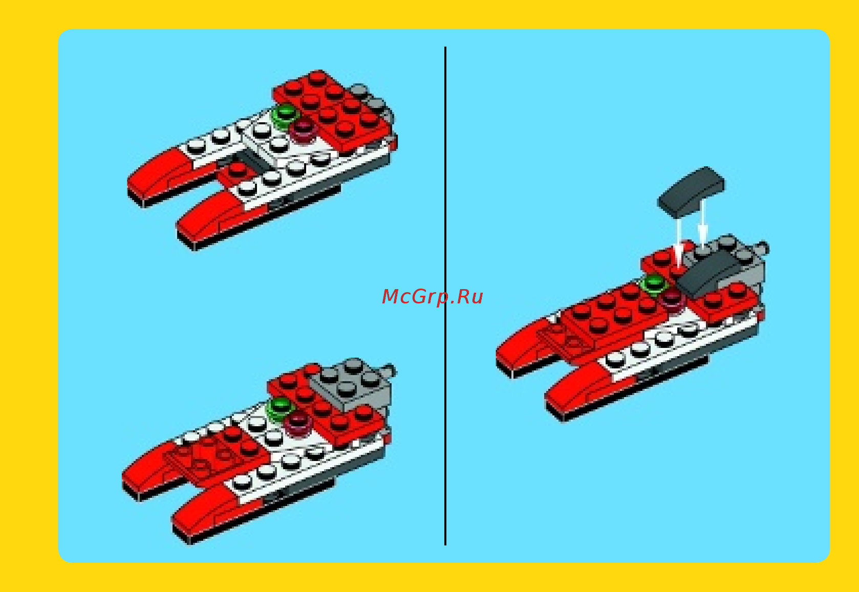 Lego Creator Вертолёт «Красный Гром» (31013) Инструкция по эксплуатации онлайн [29/32] 305500