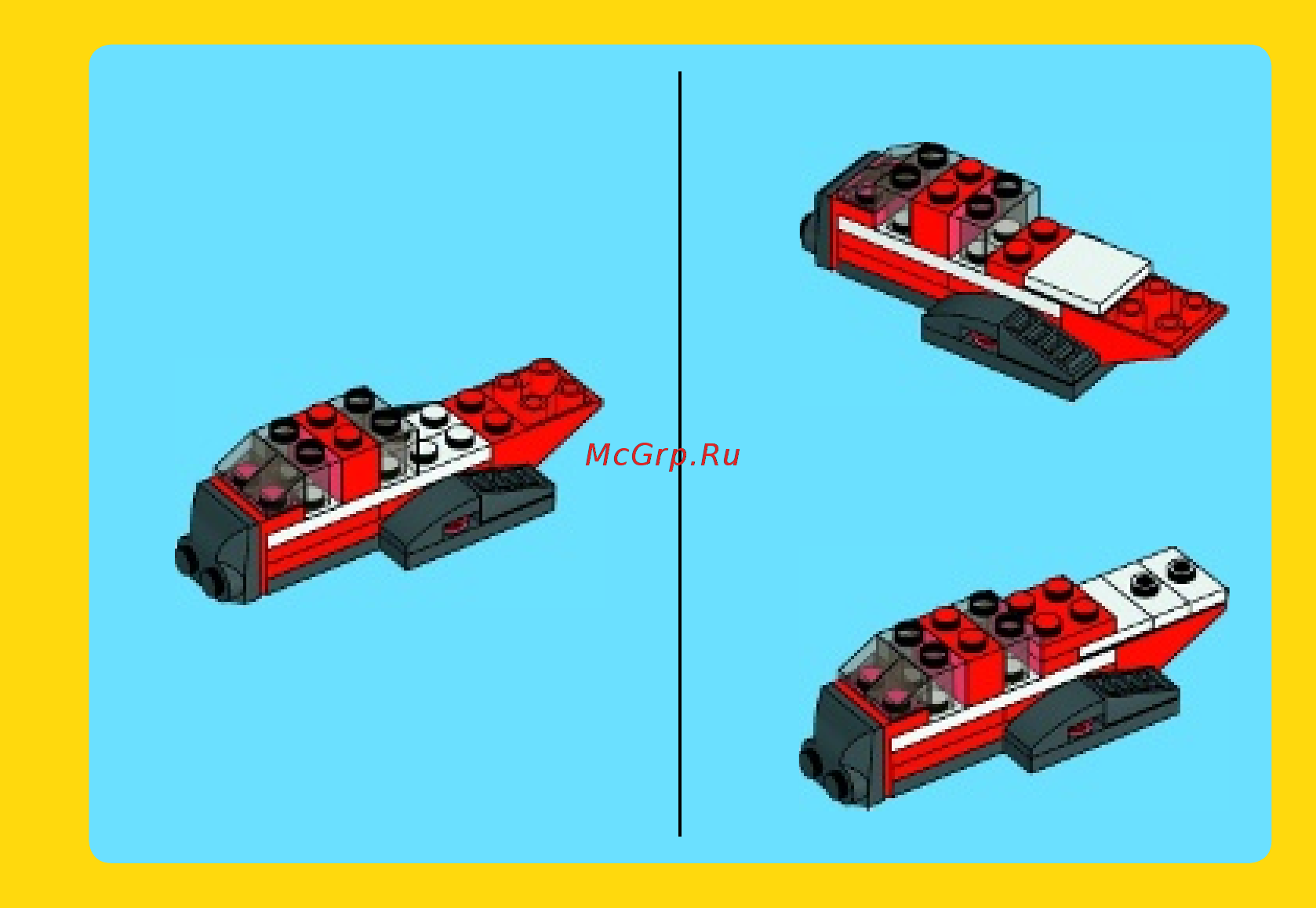 Lego Creator Вертолёт «Красный Гром» (31013) Инструкция по эксплуатации онлайн [5/32] 305500