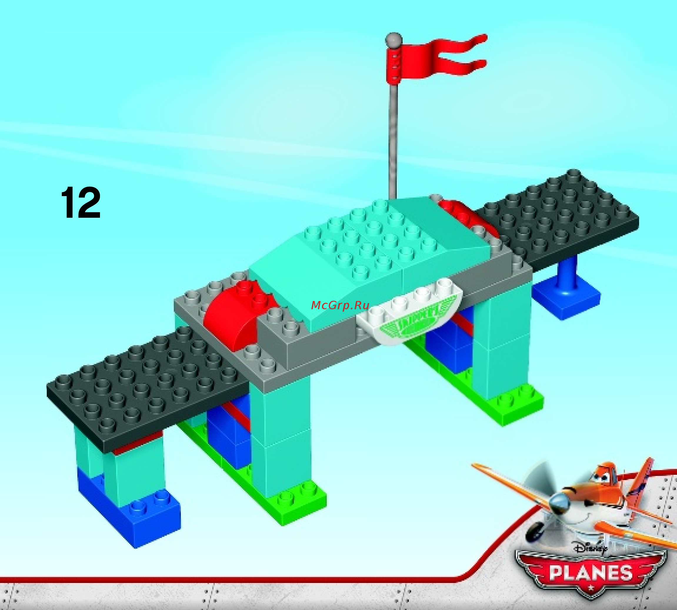 Lego DUPLO Planes TM Лётная школа Шкипера (10511) Инструкция по эксплуатации онлайн [11/16] 305504