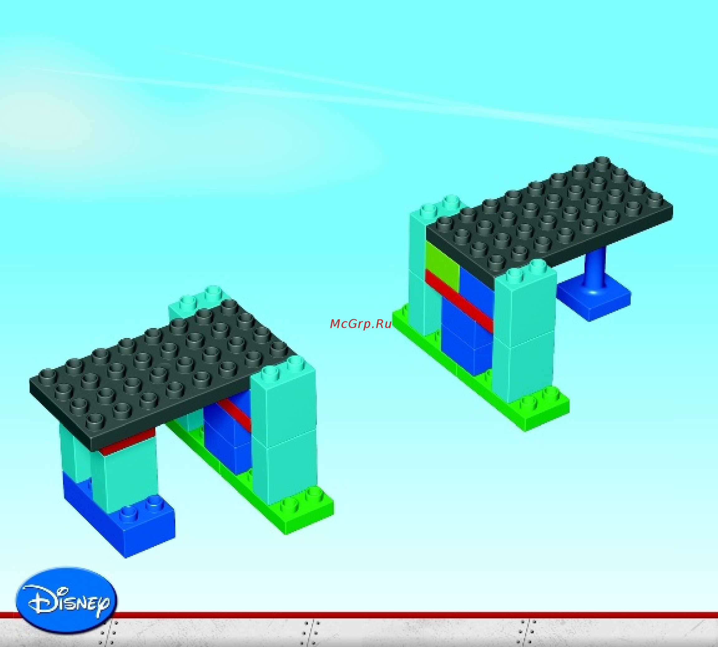 Lego DUPLO Planes TM Лётная школа Шкипера (10511) [8/16] Disney