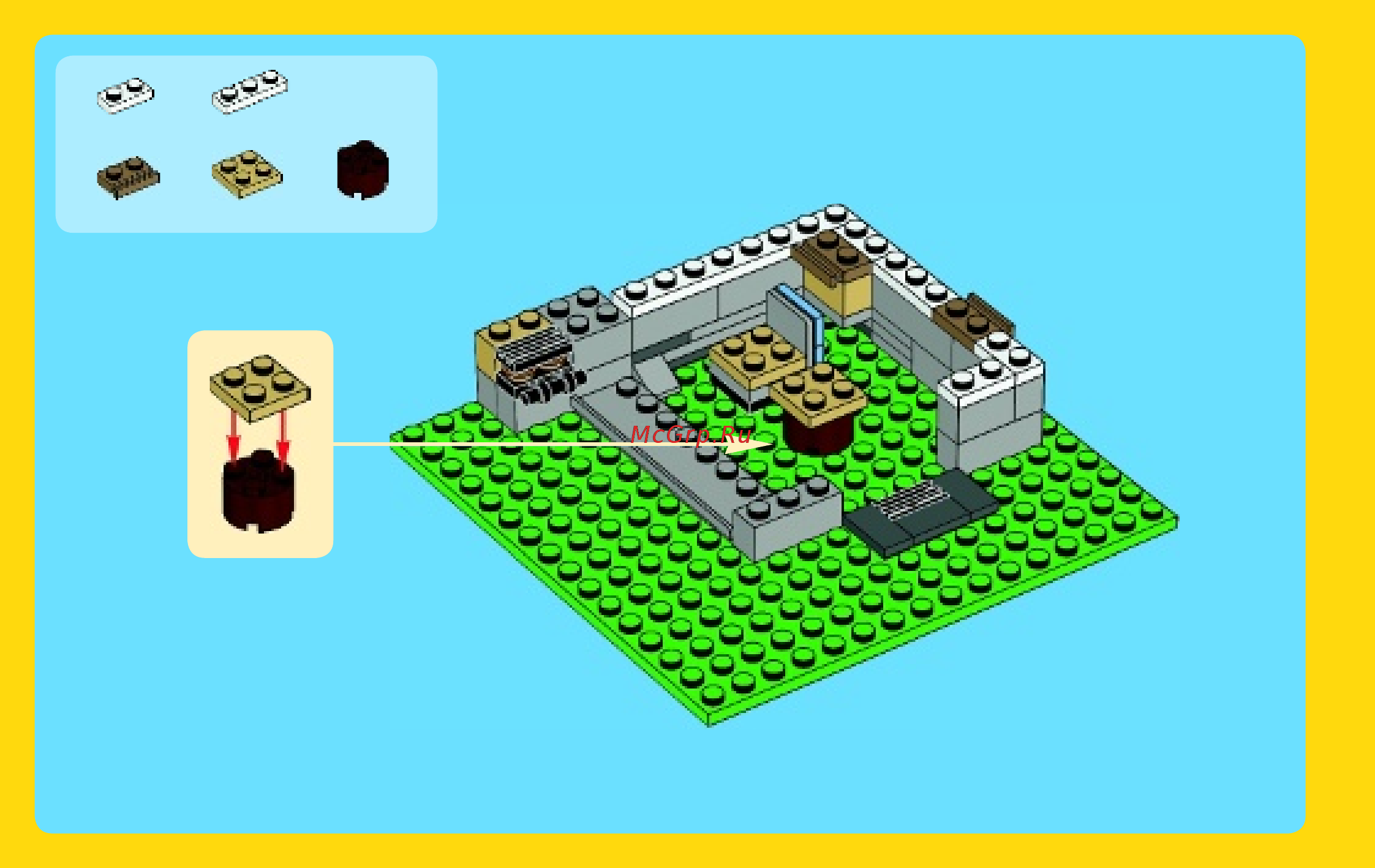 Lego Creator Маленький коттедж (31009) Инструкция по эксплуатации онлайн [18/84] 305505