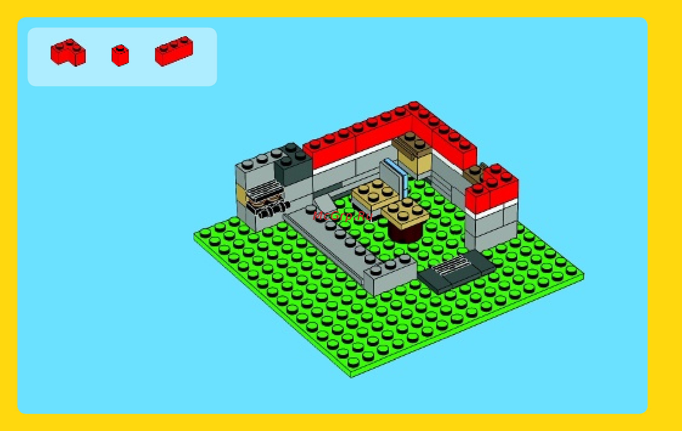 Lego Creator Маленький коттедж (31009) Инструкция по эксплуатации онлайн [20/84] 305505