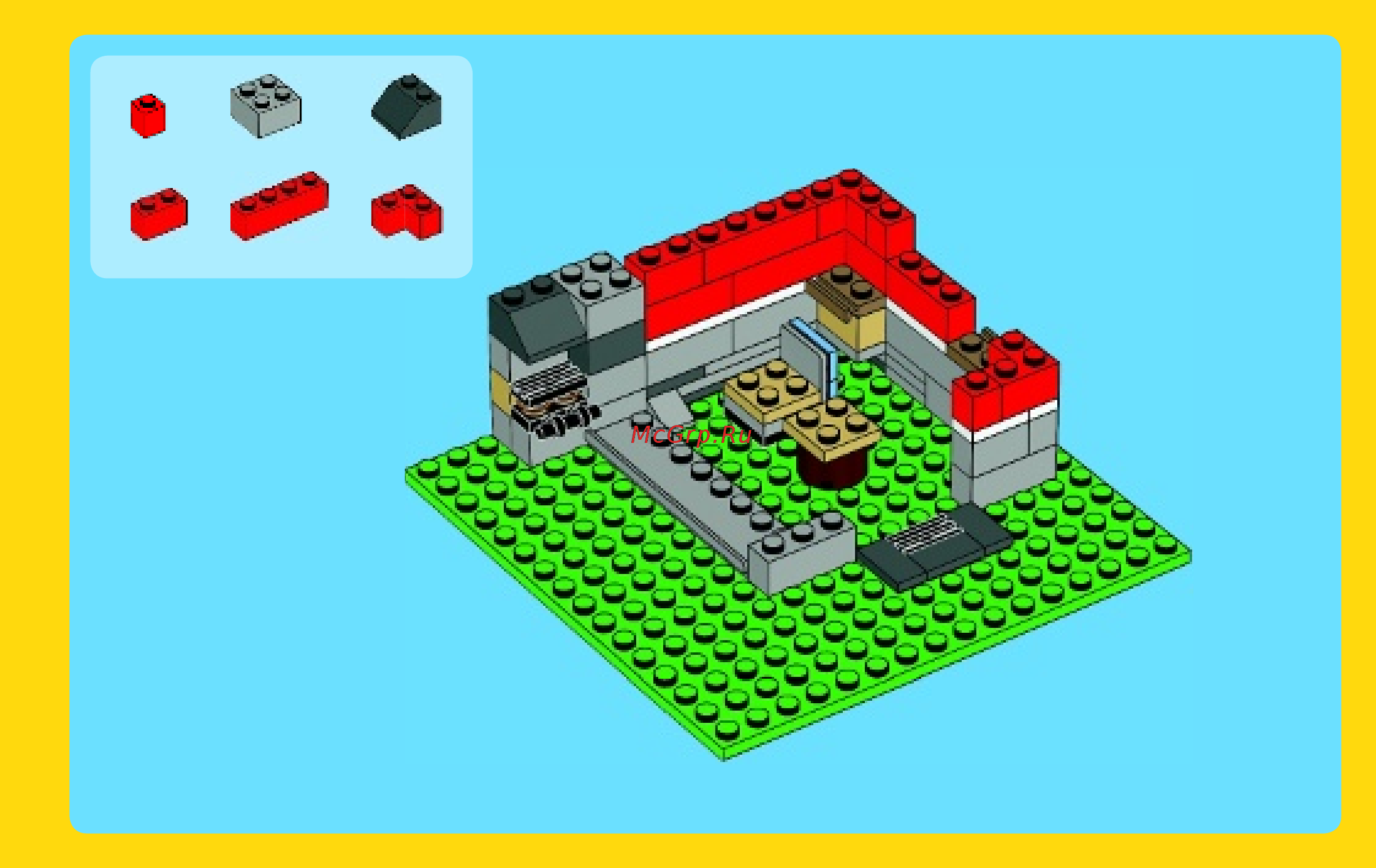 Lego Creator Маленький коттедж (31009) Инструкция по эксплуатации онлайн [21/84] 305505