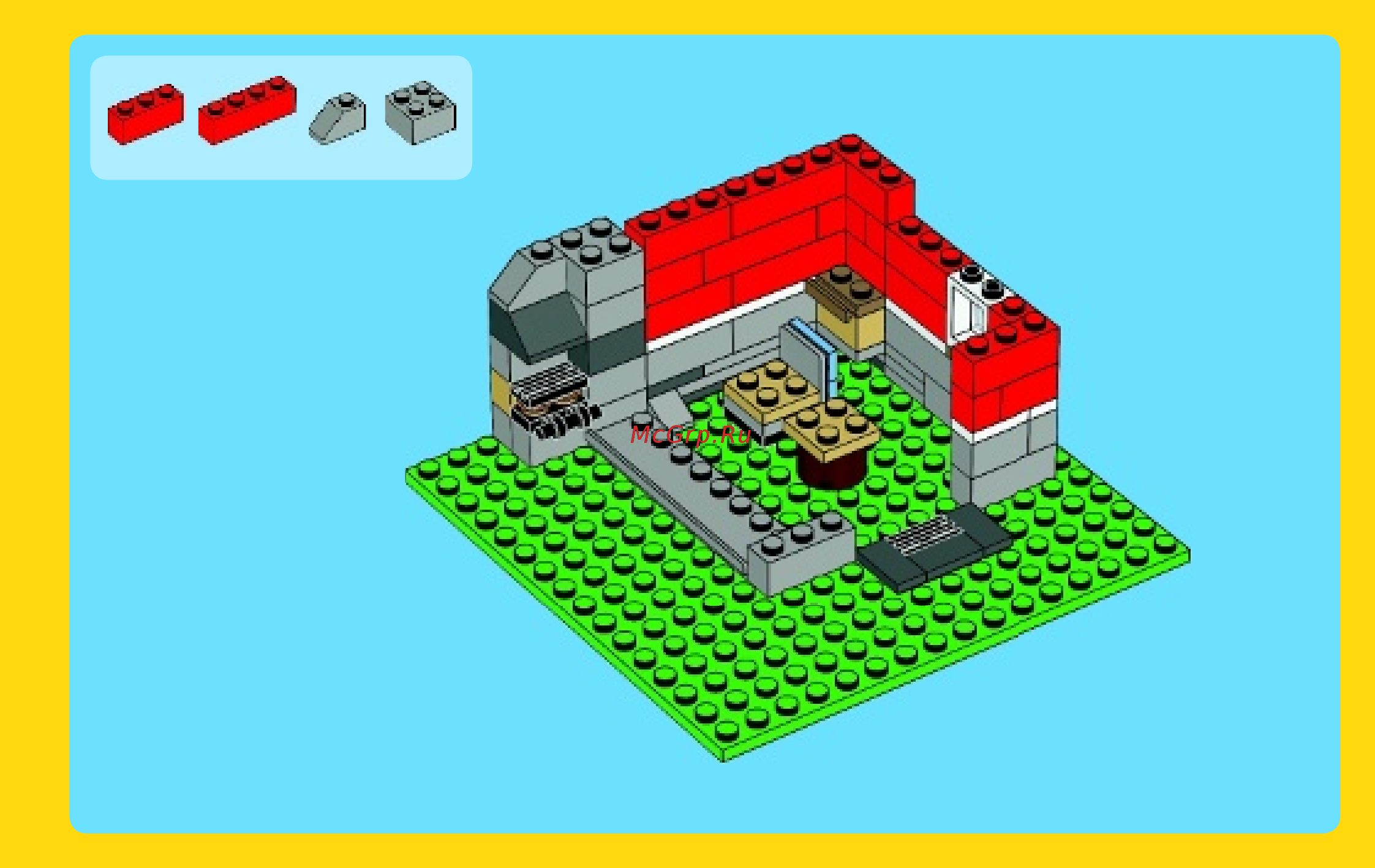 Lego Creator Маленький коттедж (31009) Инструкция по эксплуатации онлайн [23/84] 305505