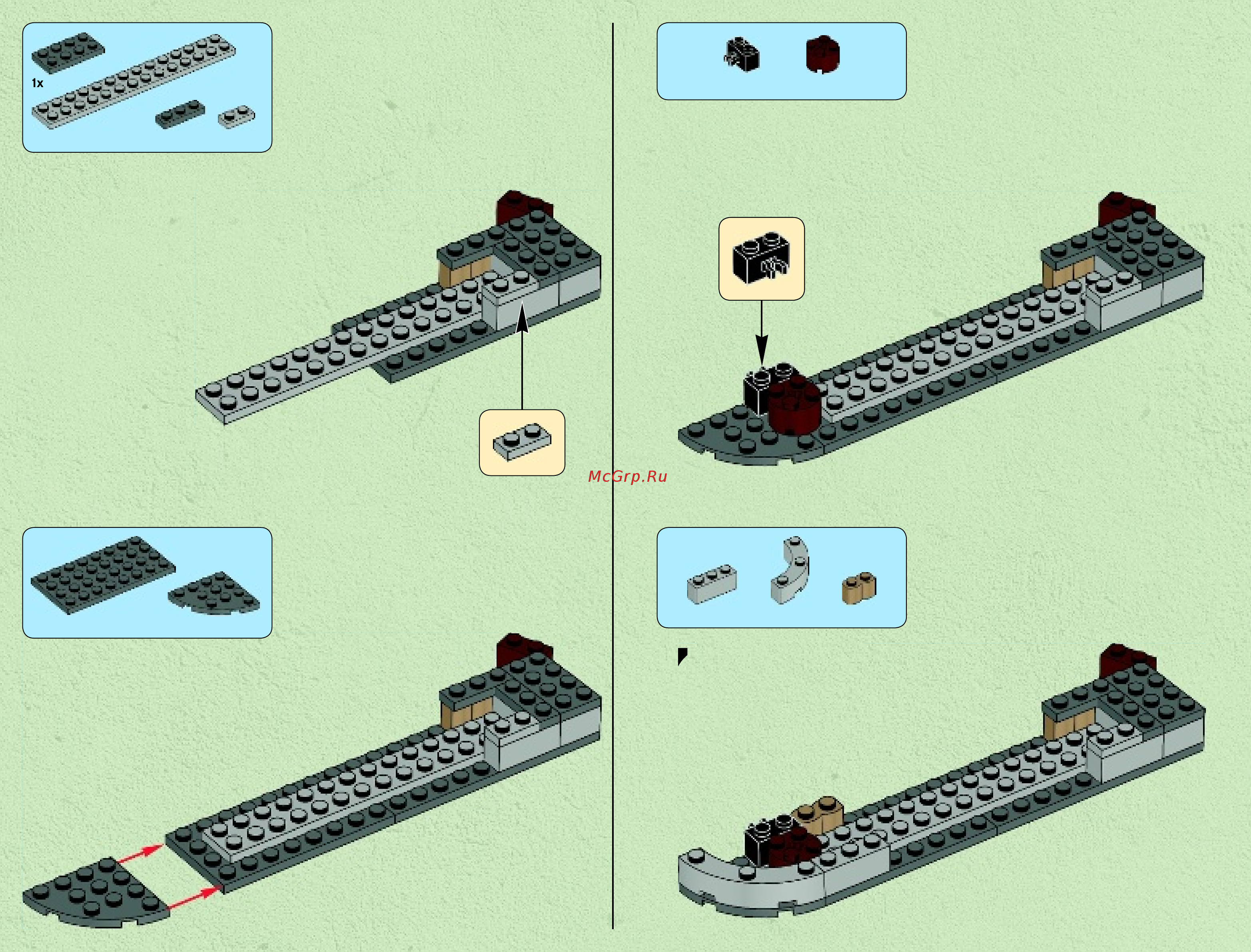 Lego Star Wars Rancor Pit (Логово Ранкора) (75005) Инструкция по эксплуатации онлайн [8/76] 305513