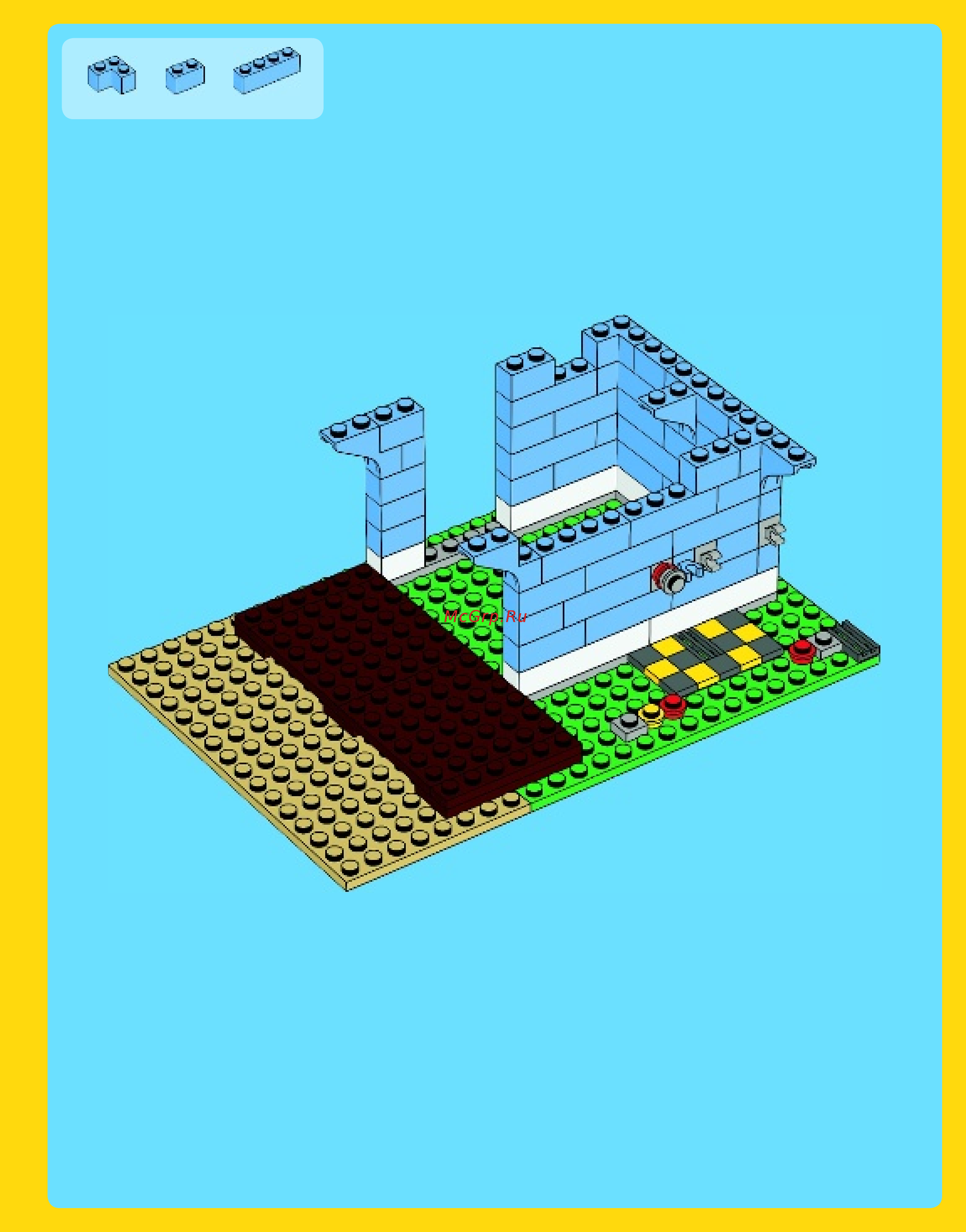 Lego Creator Дом на морском побережье (7346) Инструкция по эксплуатации онлайн [21/72] 305518