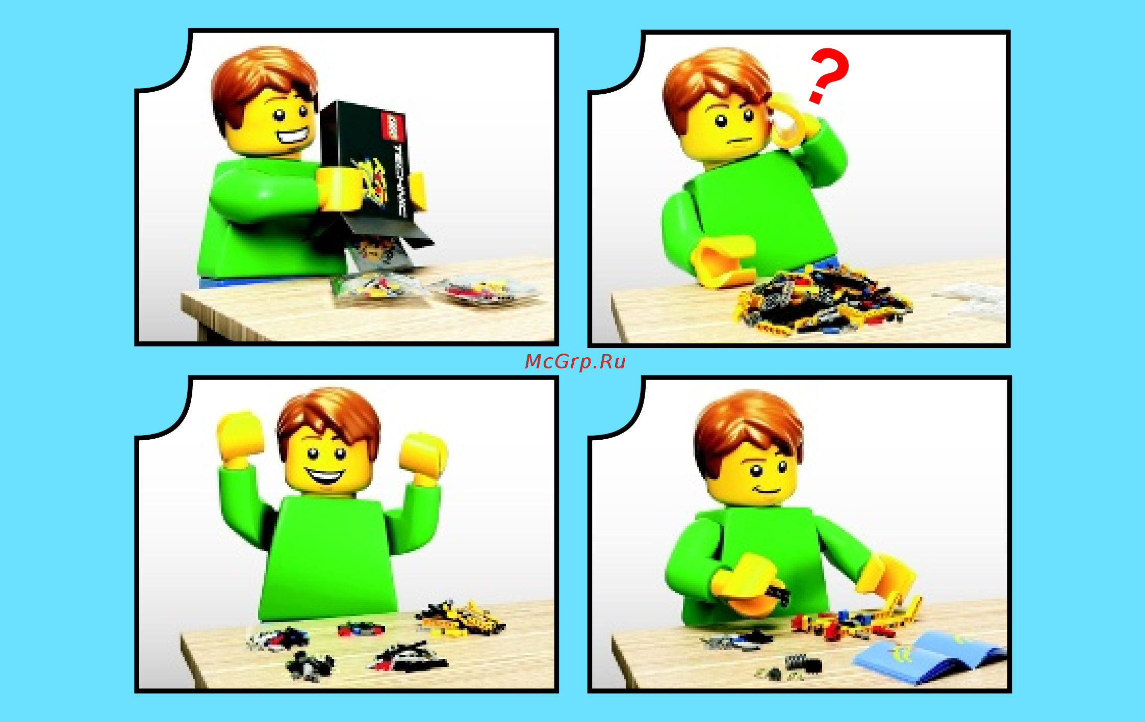 Lego Technic Карт с инерционным двигателем (42011) Инструкция по эксплуатации онлайн [2/48] 305532