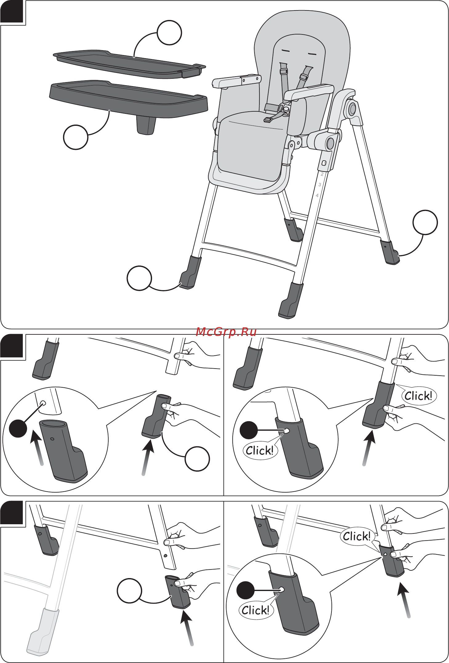 Inglesina Gusto Coconut (AY94G3CNF) Инструкция по эксплуатации онлайн [4/56] 305661