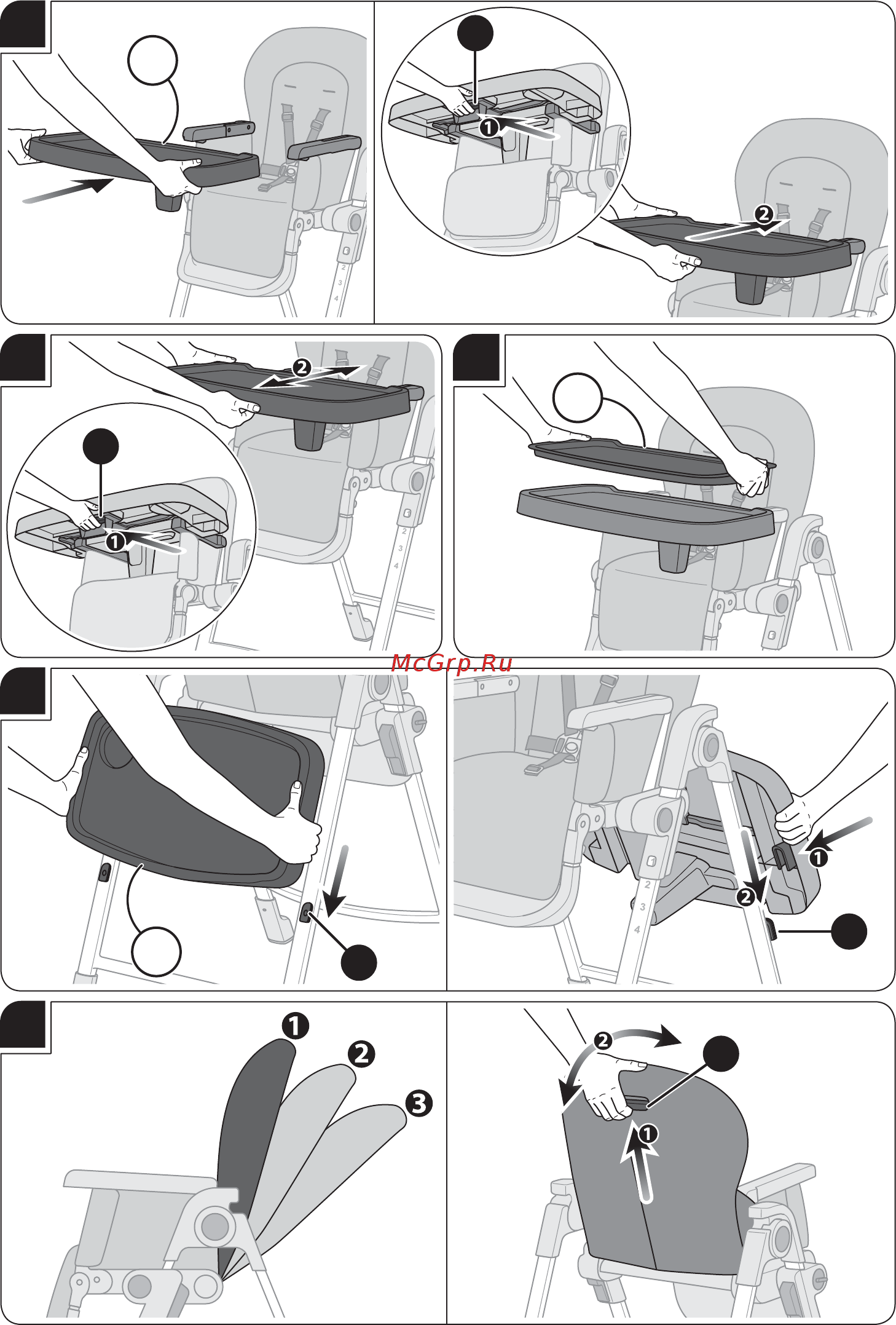 Inglesina Gusto Turchese (AY94F3TRC) Инструкция по эксплуатации онлайн [6/56] 305650