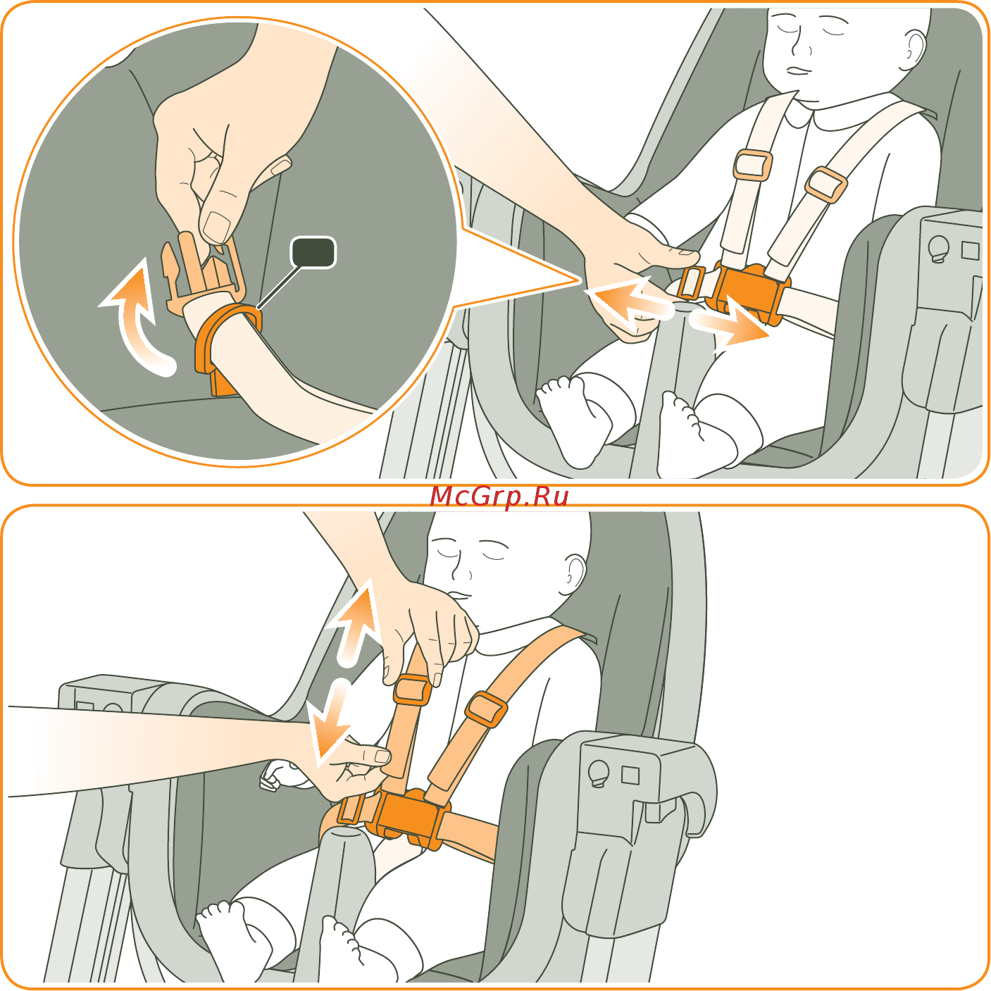 Inglesina Zuma Black /Orange (AZ90C6OR8) Инструкция по эксплуатации онлайн [13/144] 305656