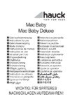 Hauck MAC BABY ANIMALS HIGHCHAIR (63958) Инструкция по эксплуатации