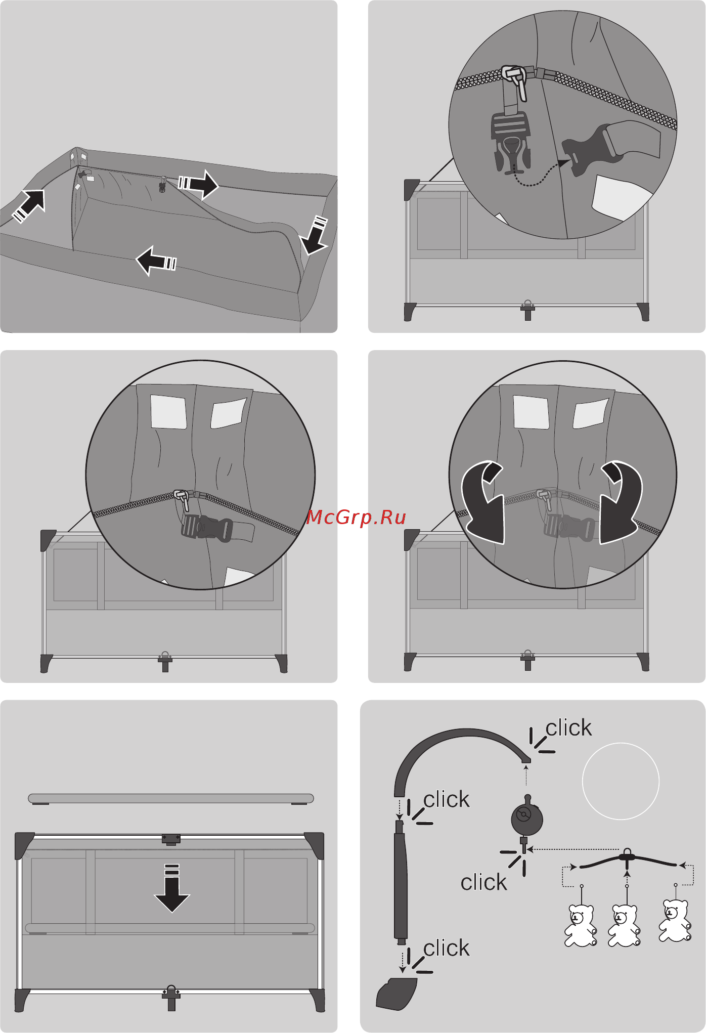 Hauck BABY CENTER BEAR (607435) Инструкция по эксплуатации онлайн [10/32] 305771