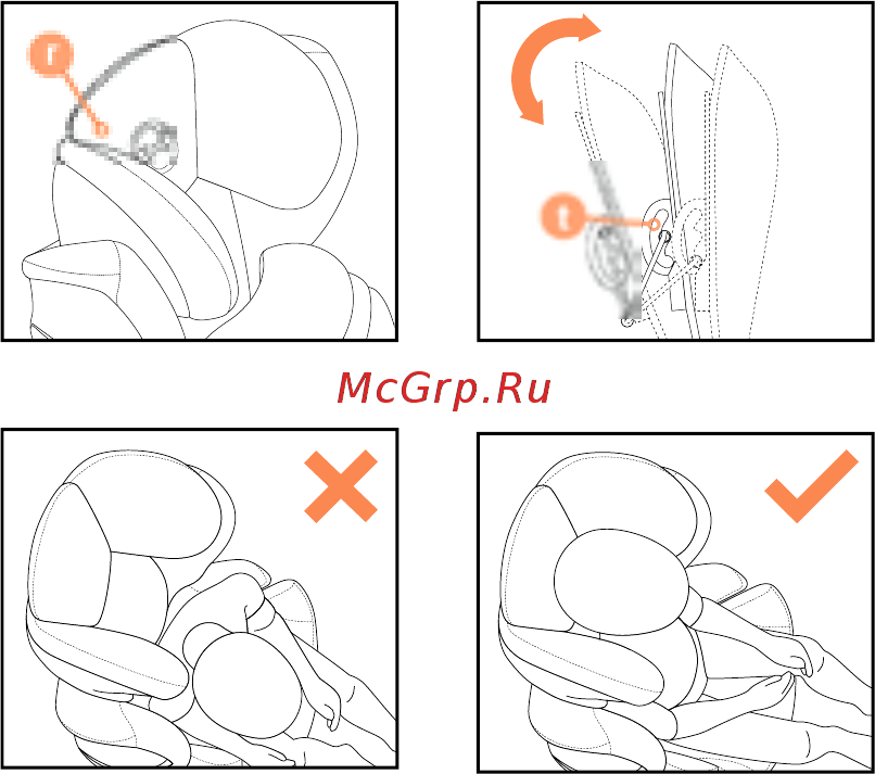 Cybex Solution M-Fix группа 2/3, Passion Pink [21/76] Care maintenance