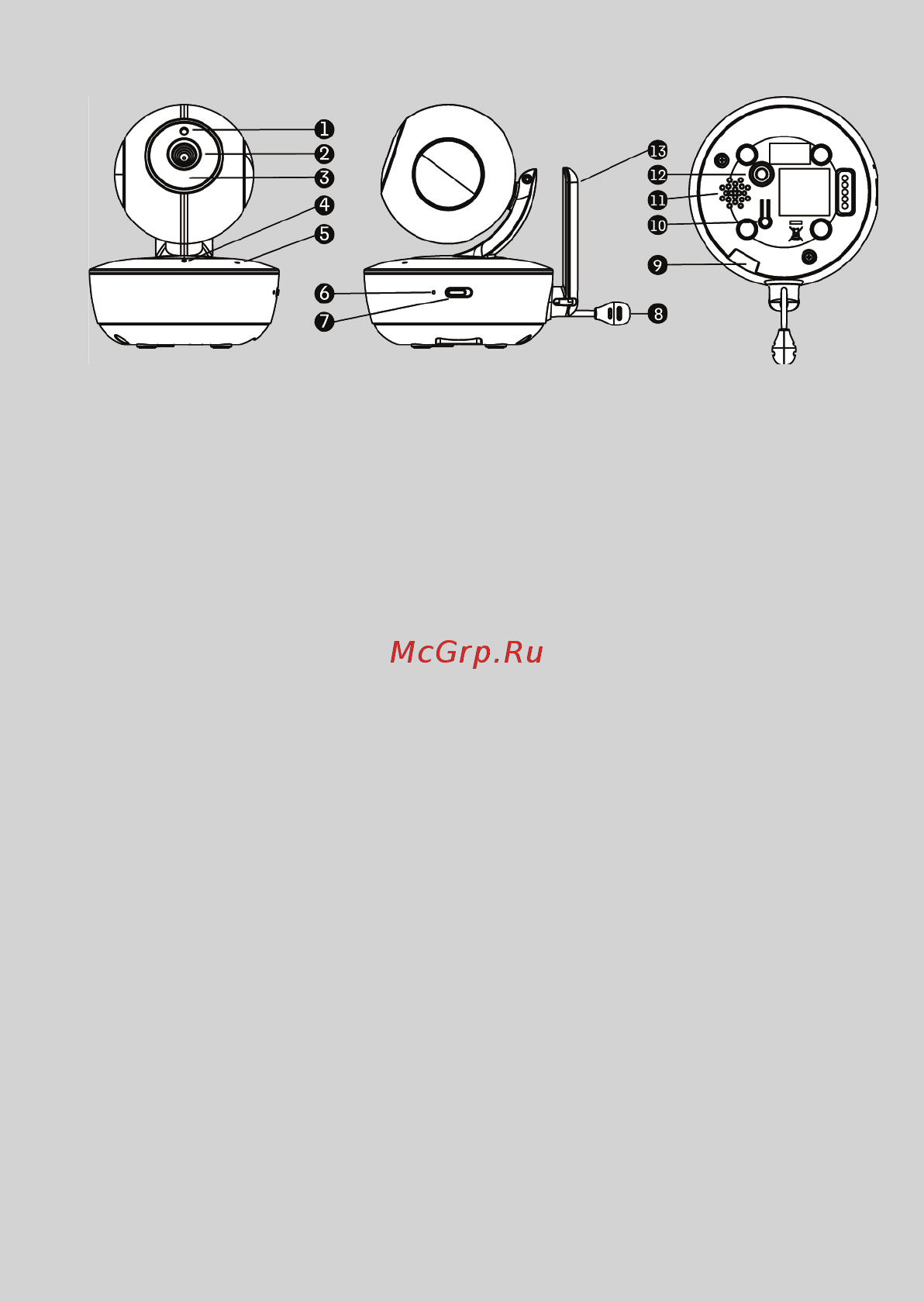 Motorola MBP855 Connect White [5/62] Детский модуль камера