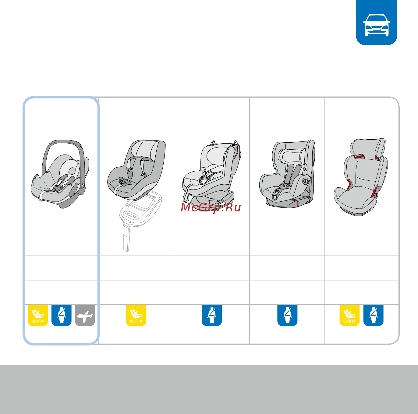 Maxi-Cosi Pebble группа 0+, Светло-Фиолетовый (63003890) [15/74] Maxi cosi car seats