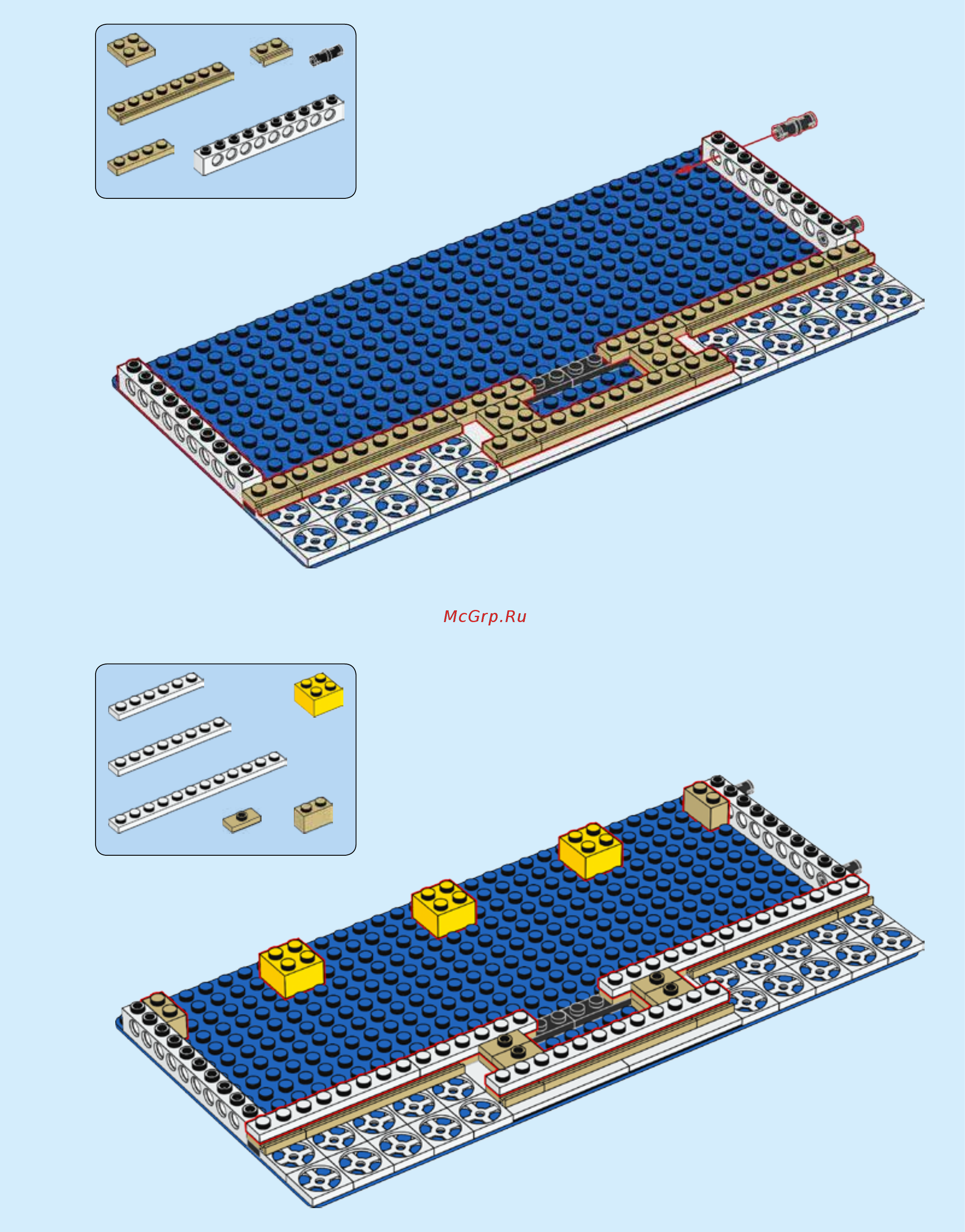 Lego Creator Тадж Махал Инструкция по эксплуатации онлайн [5/184] 306033