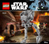 Lego Star Wars Разведывательный транспортный шагоход (AT-ST) (75153) Инструкция по эксплуатации