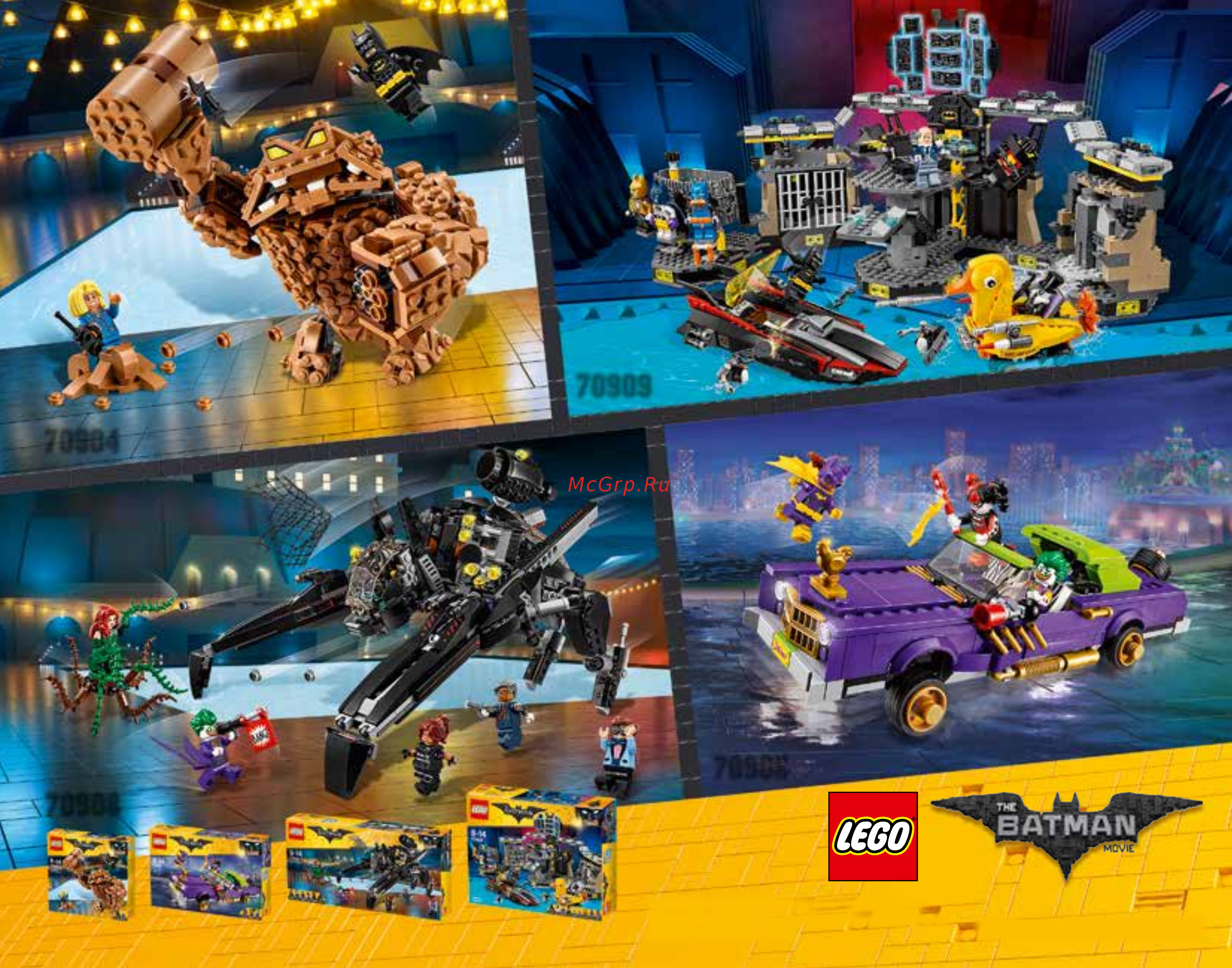 Lego Batman Movie Атака Глиноликого (70904) Инструкция по эксплуатации онлайн [81/84] 306071