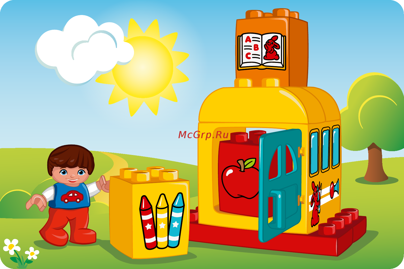 Lego DUPLO My First Мой первый автобус (10603) Инструкция по эксплуатации онлайн [3/7] 306080