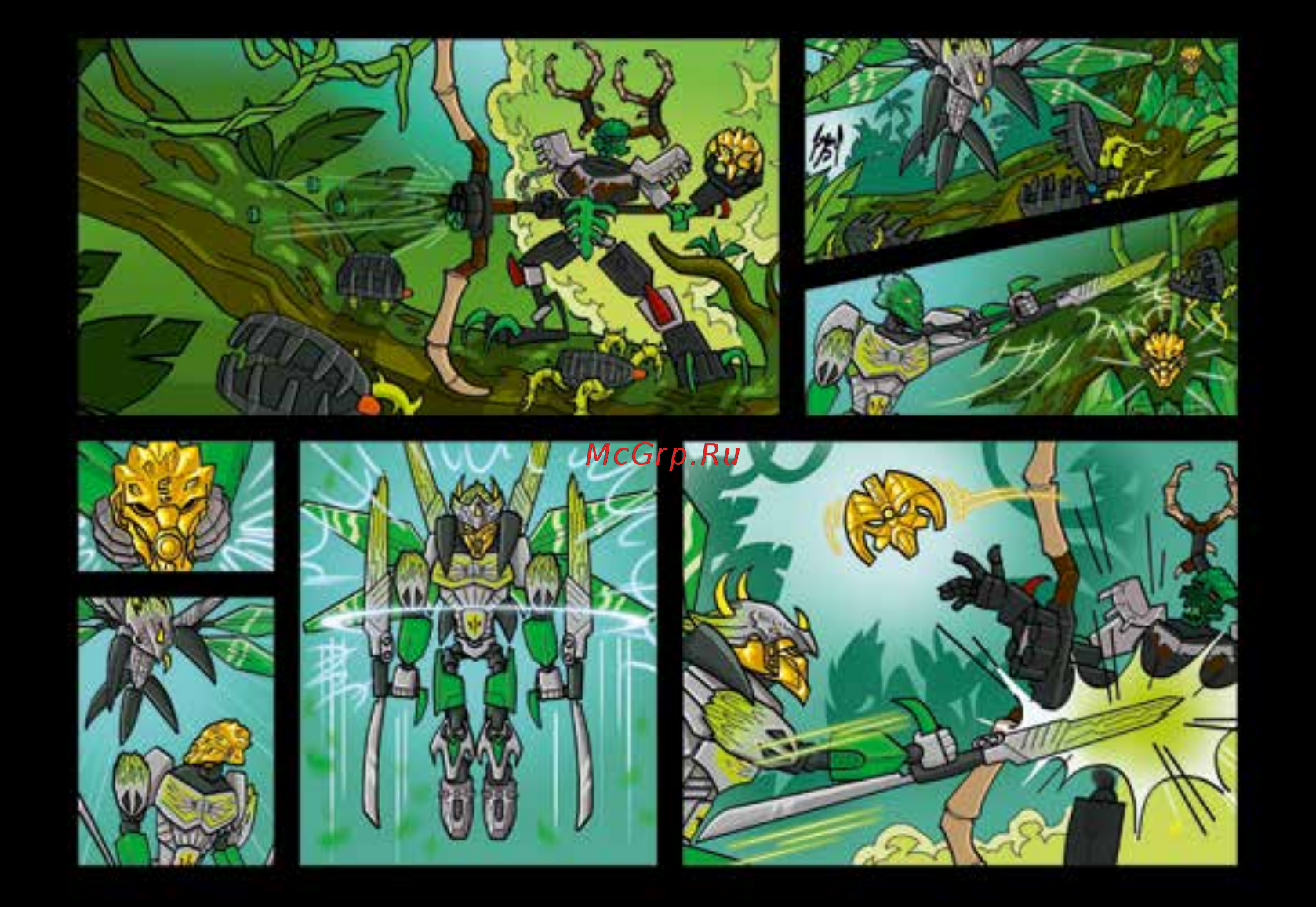 Lego Bionicle Уксар, Тотемное животное Джунглей (71300) Инструкция по эксплуатации онлайн [2/31] 306081