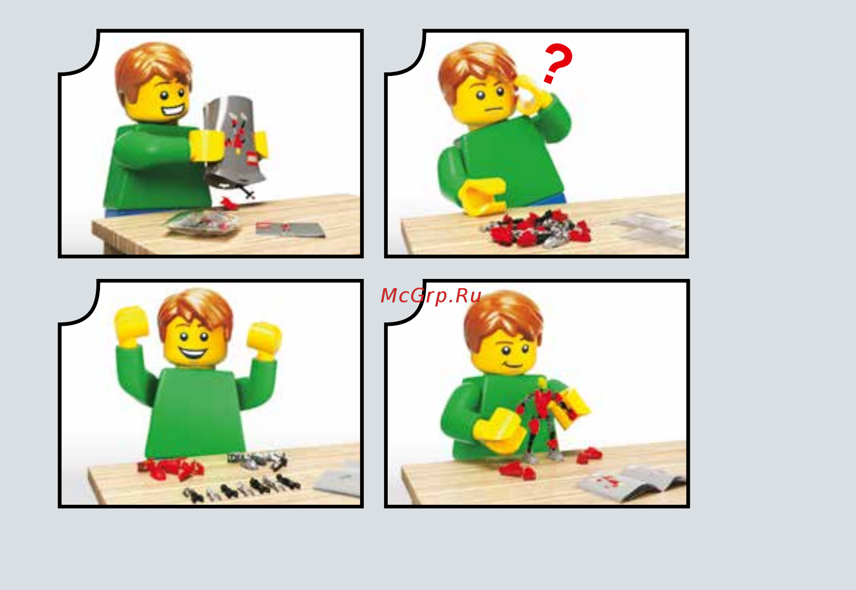 Lego Bionicle Уксар, Тотемное животное Джунглей (71300) Инструкция по эксплуатации онлайн [3/31] 306081