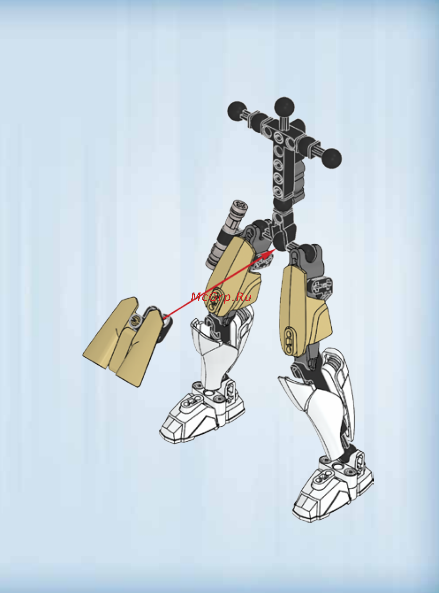 Lego Constraction Star Wars Obi-Wan Kenobi (75109) Инструкция по эксплуатации онлайн [17/35] 306091