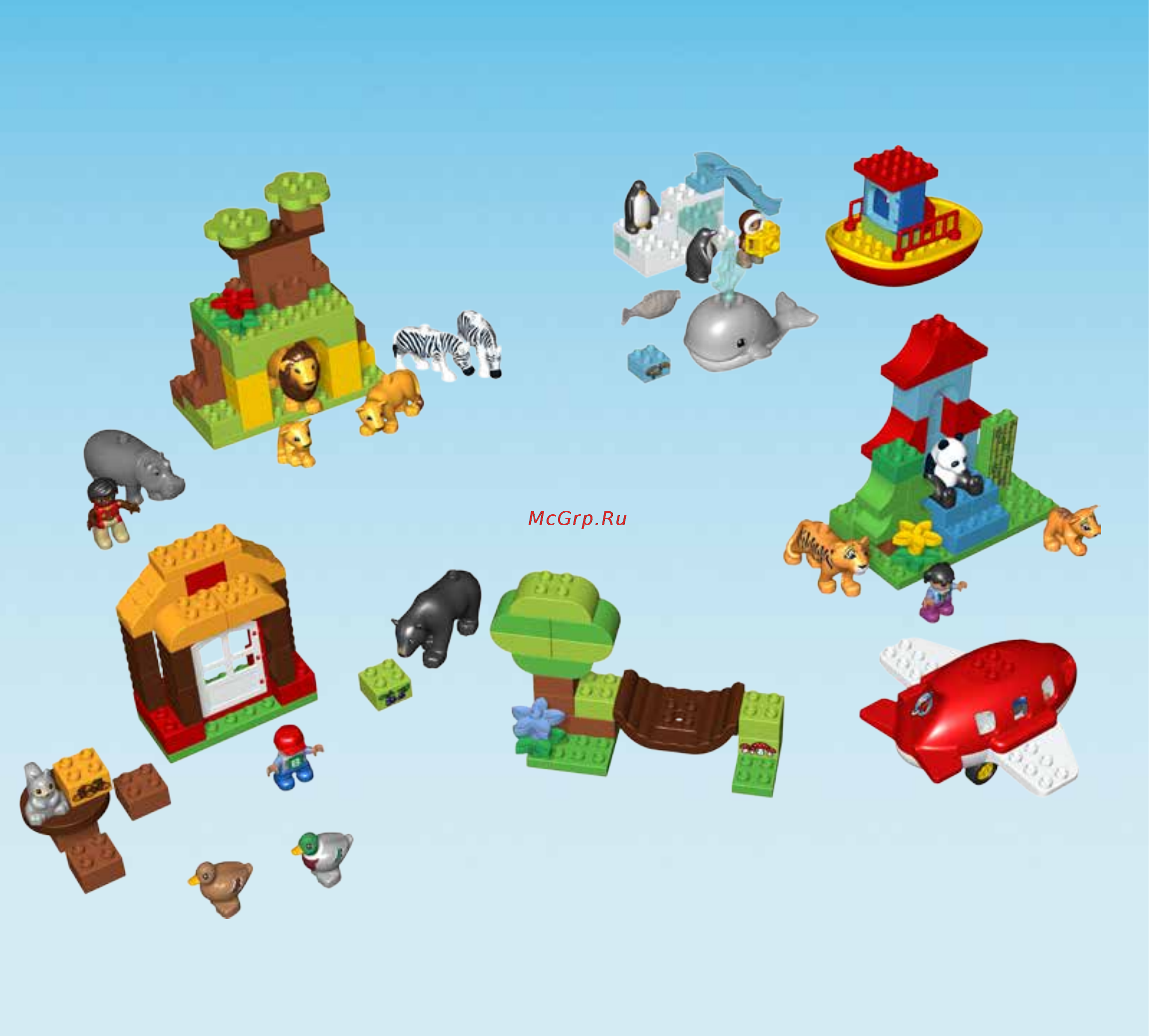 Lego DUPLO Town Вокруг света (10805) Инструкция по эксплуатации онлайн [54/59] 306095