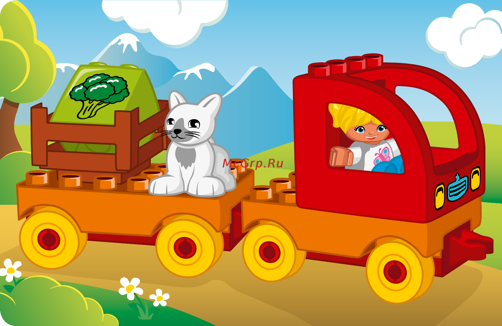 Lego DUPLO My First Мой первый грузовик (10818) Инструкция по эксплуатации онлайн [4/7] 306098