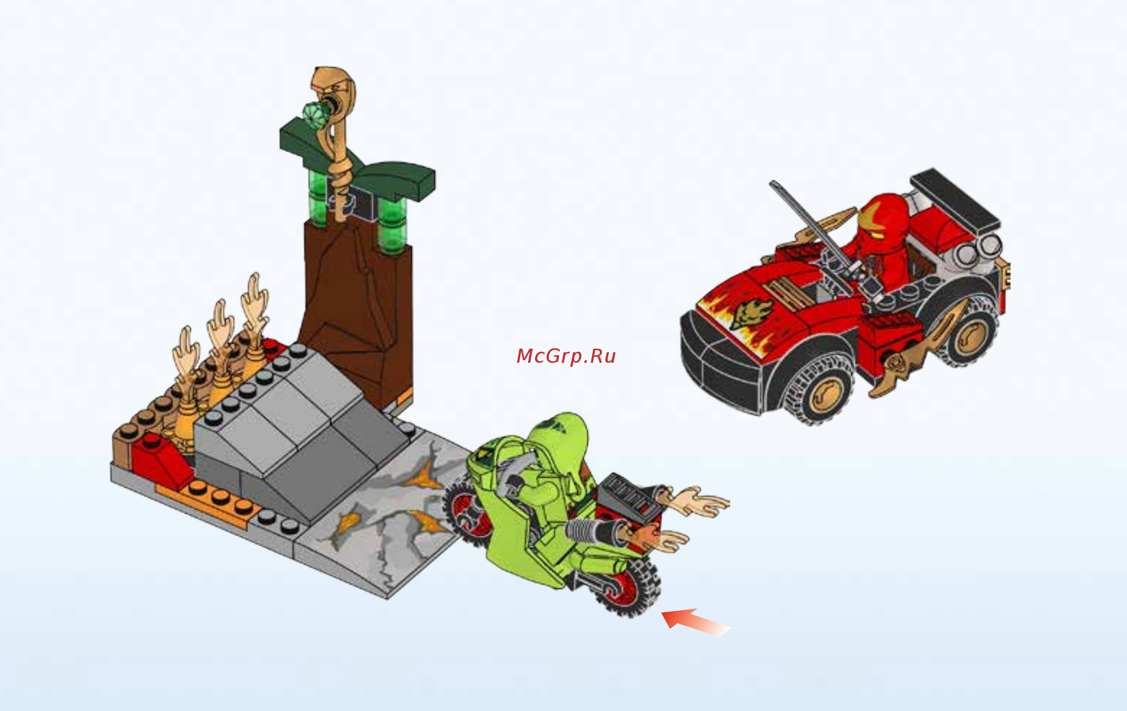 Lego Juniors Схватка со змеями (10722) Инструкция по эксплуатации онлайн [34/39] 306110