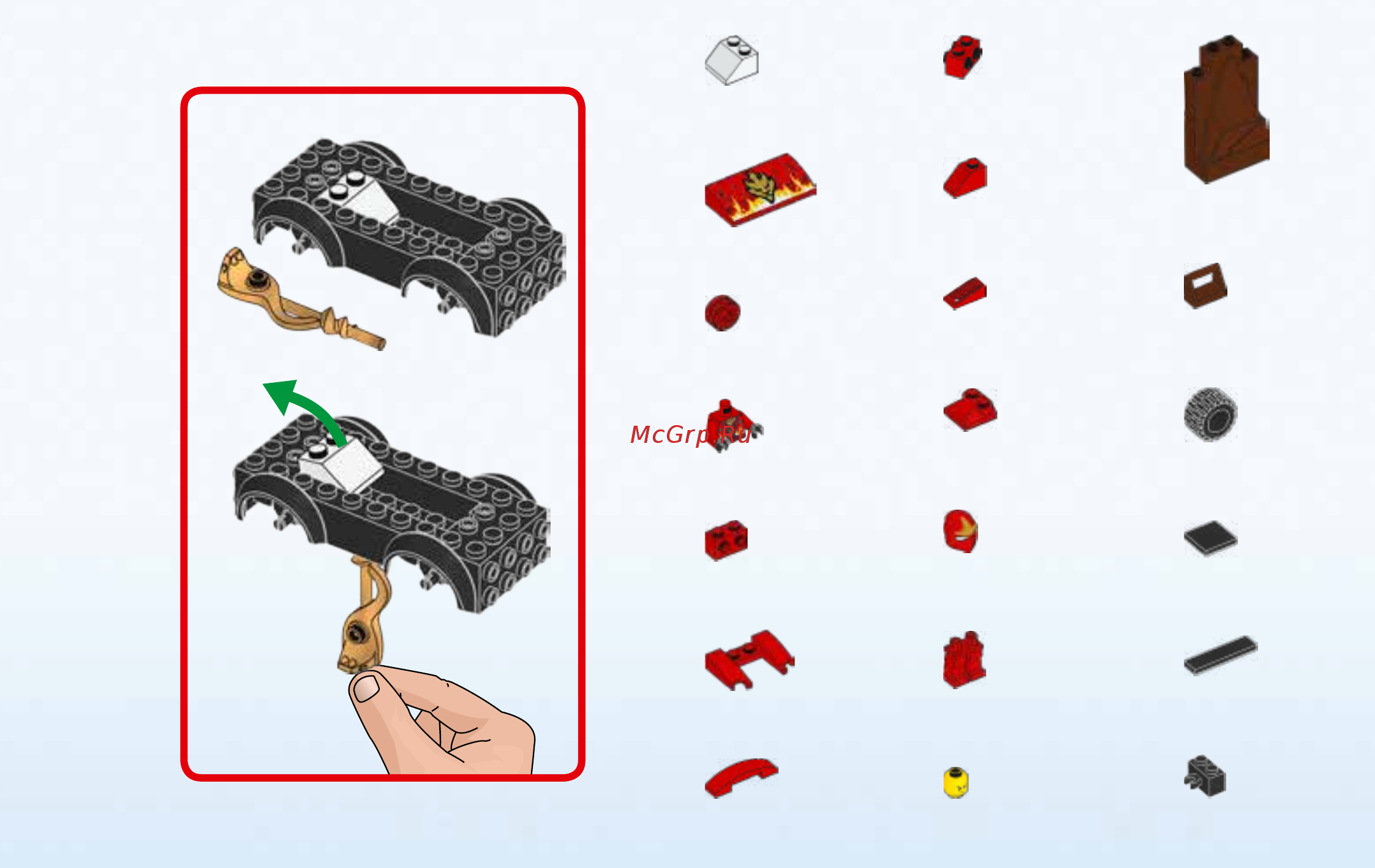 Lego Juniors Схватка со змеями (10722) Инструкция по эксплуатации онлайн [35/39] 306110