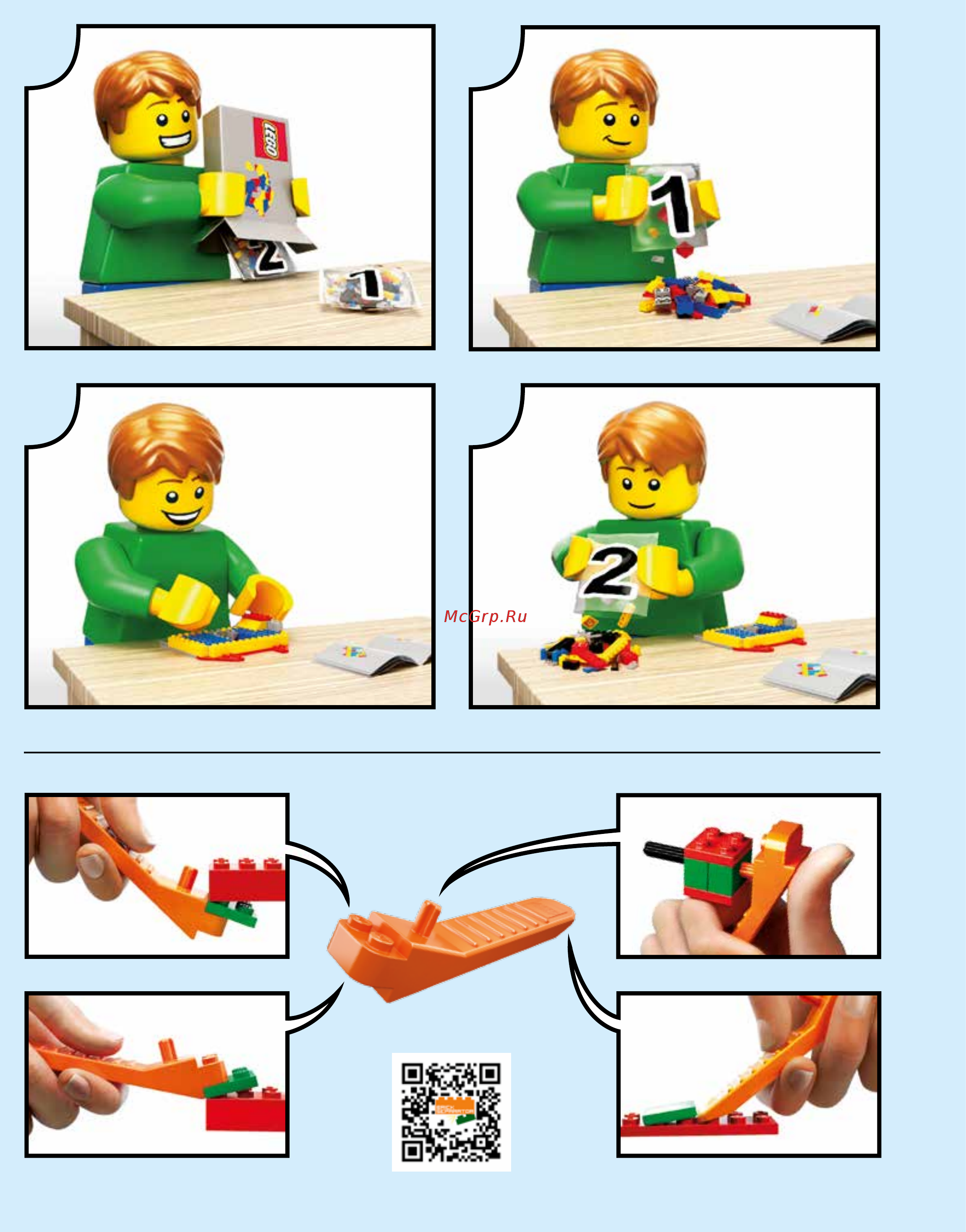 Lego Angry Birds Пиратский корабль свинок (75825) Инструкция по эксплуатации онлайн [2/119] 306179