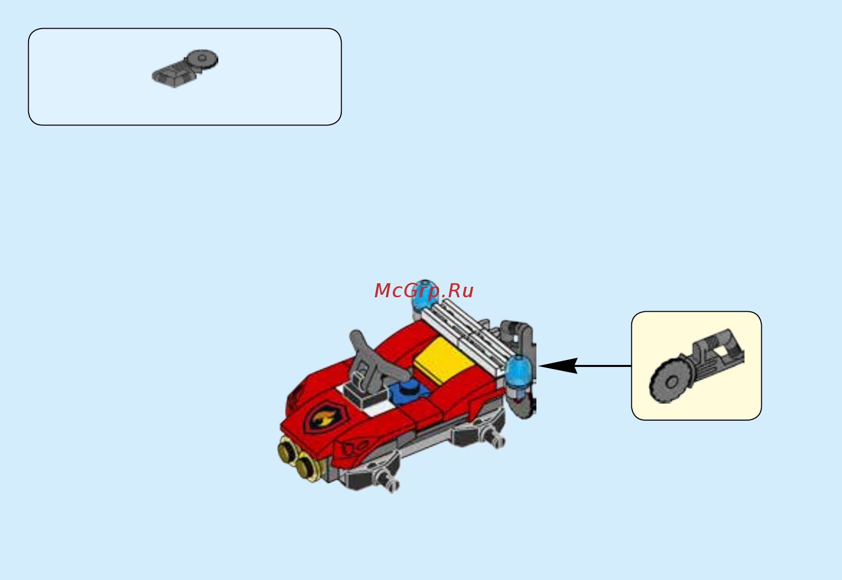 Lego City Fire Пожарный квадроцикл (60105) Инструкция по эксплуатации онлайн [26/31] 306182