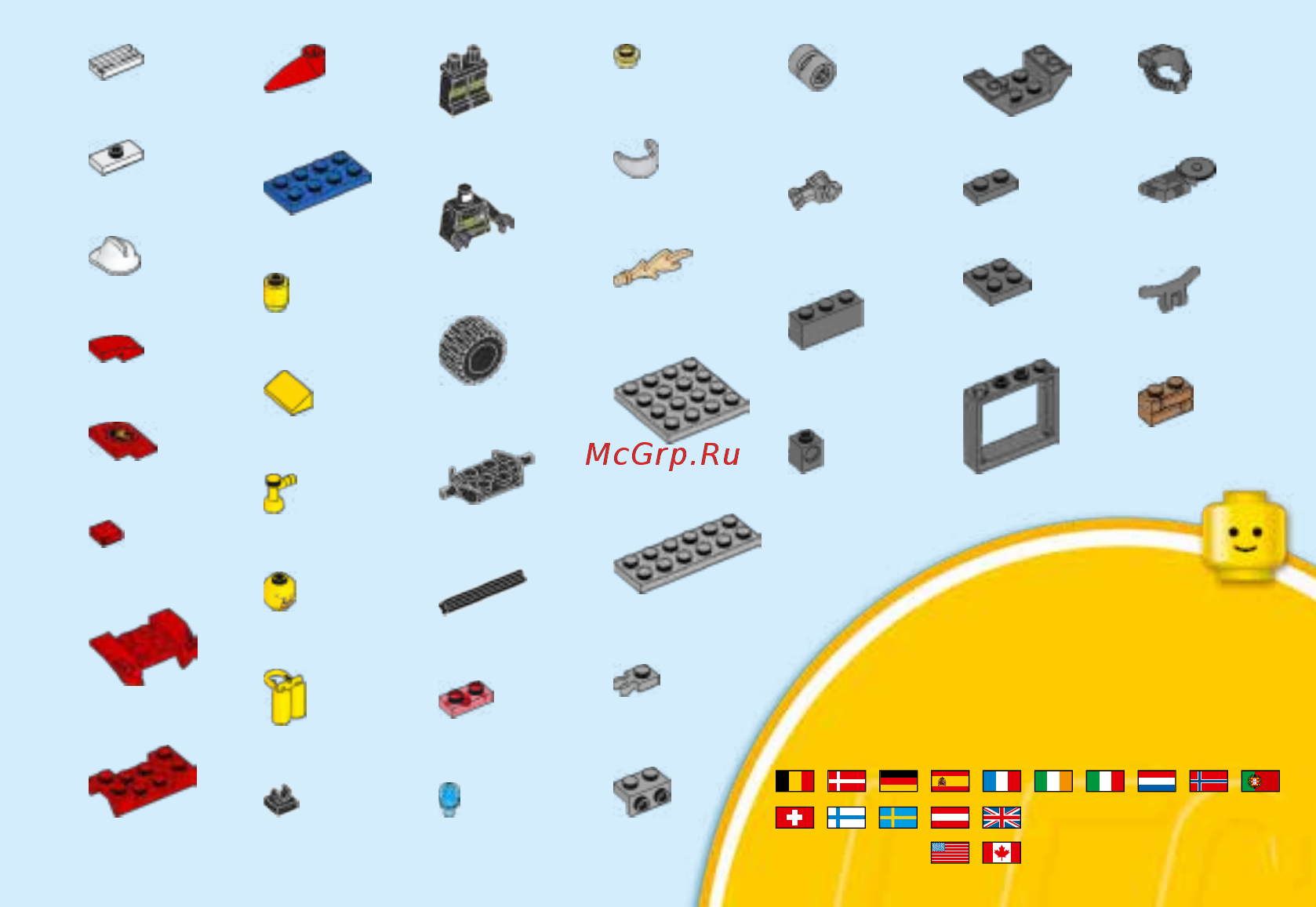Lego City Fire Пожарный квадроцикл (60105) [31/31] 00800 5346 5555 1 800 422 5346