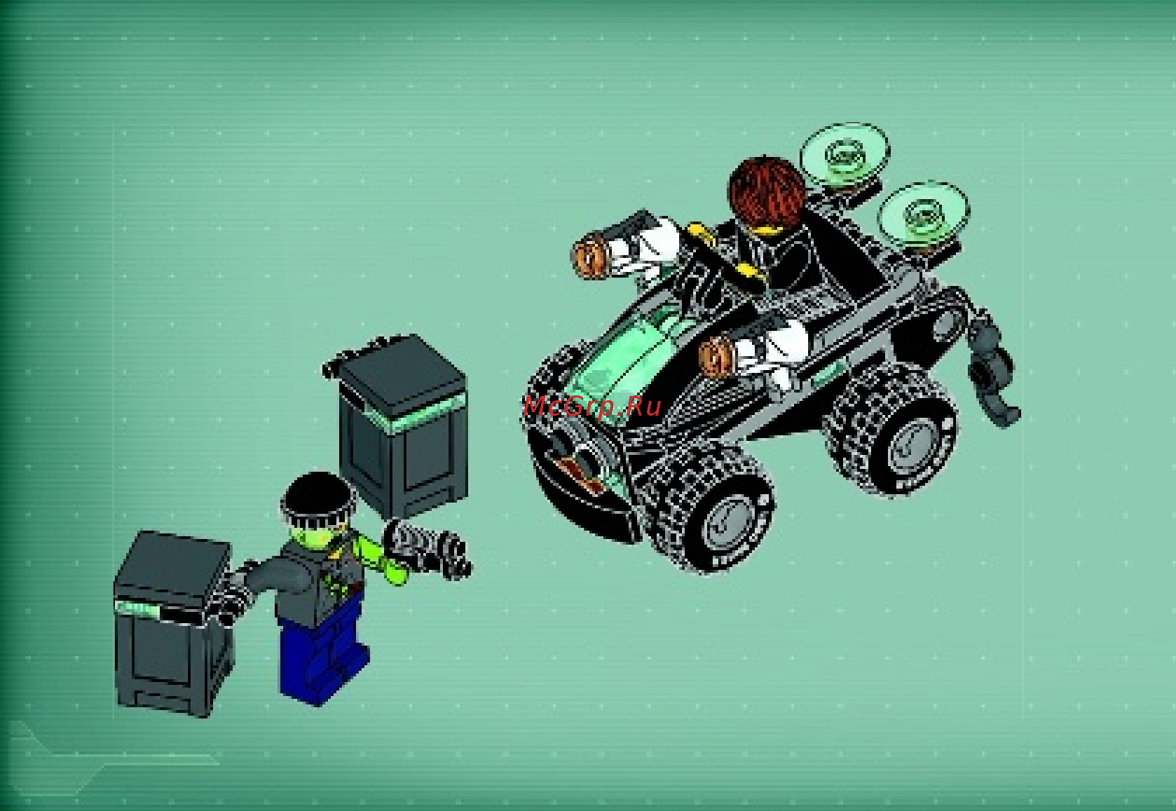 Lego Agents Прибрежный рейд (70160) Инструкция по эксплуатации онлайн [20/23] 306185