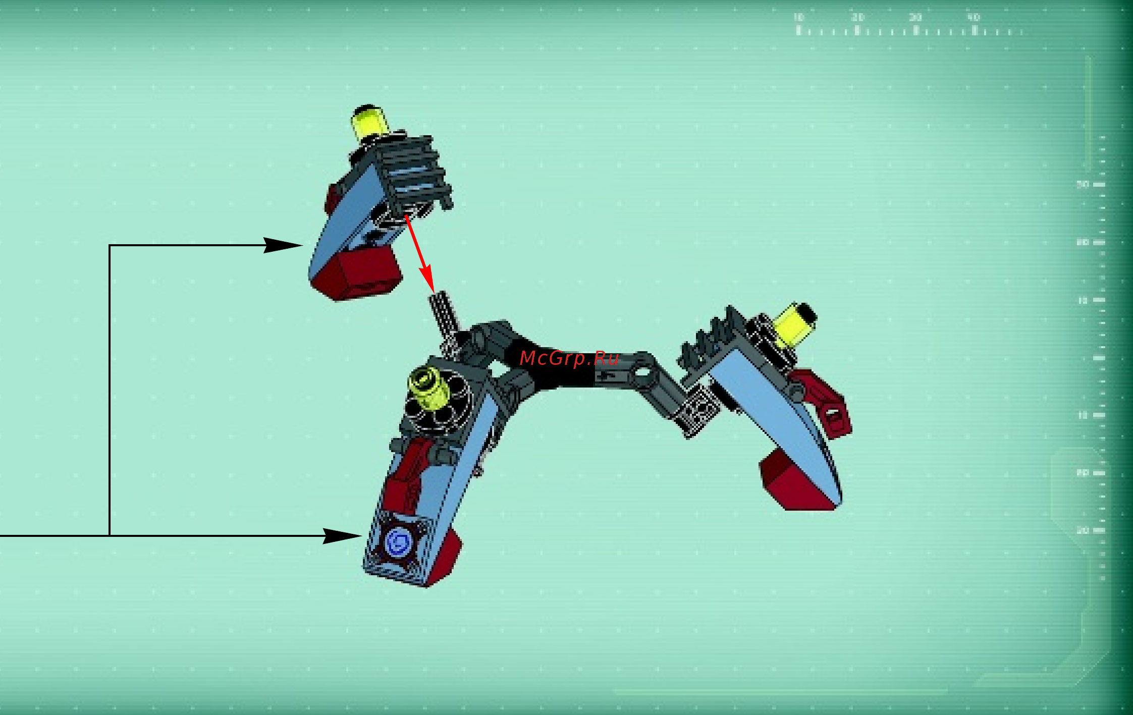 Lego Agents Внедрение Шпионов (70166) Инструкция по эксплуатации онлайн [11/31] 306186