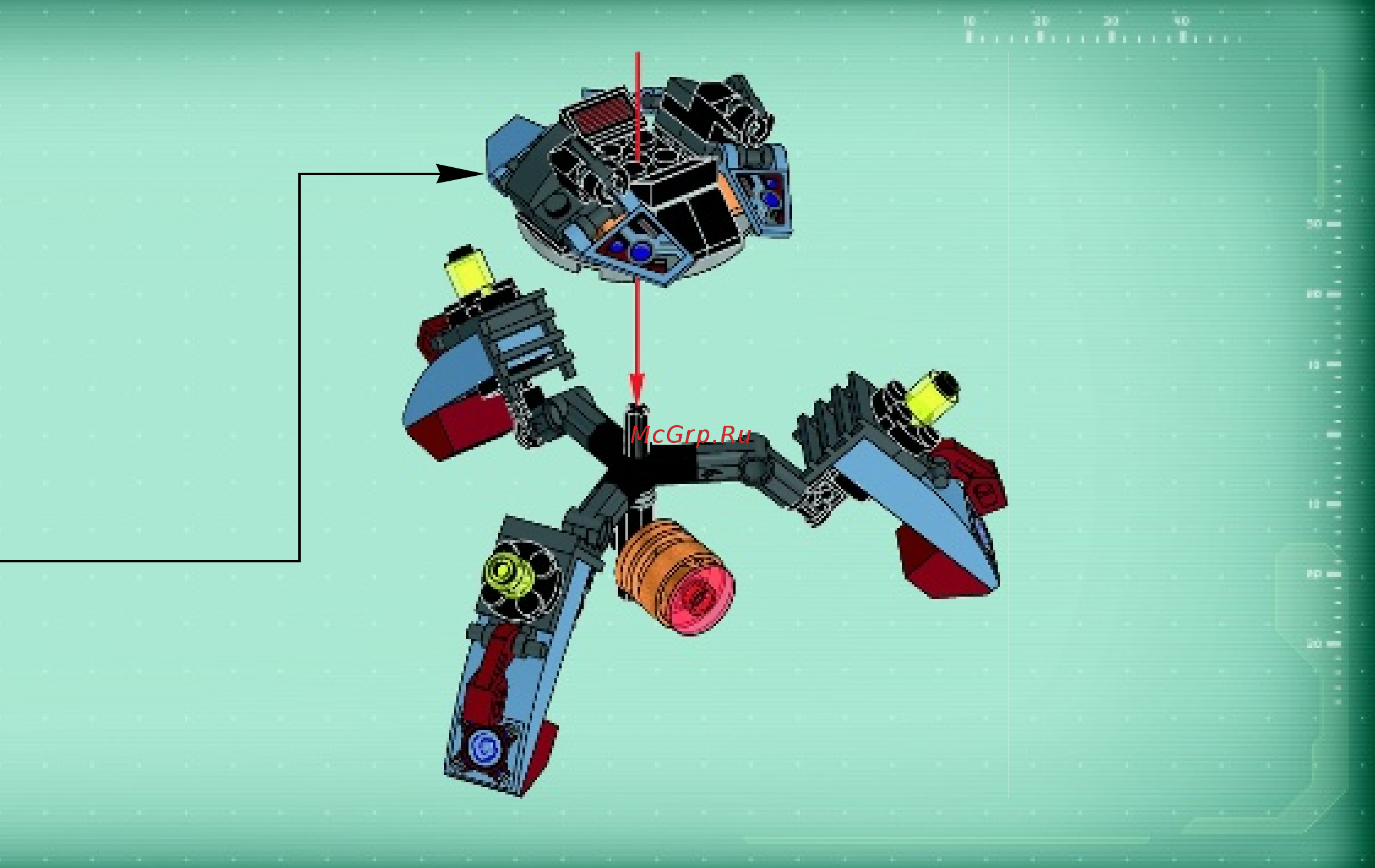 Lego Agents Внедрение Шпионов (70166) Инструкция по эксплуатации онлайн [21/31] 306186