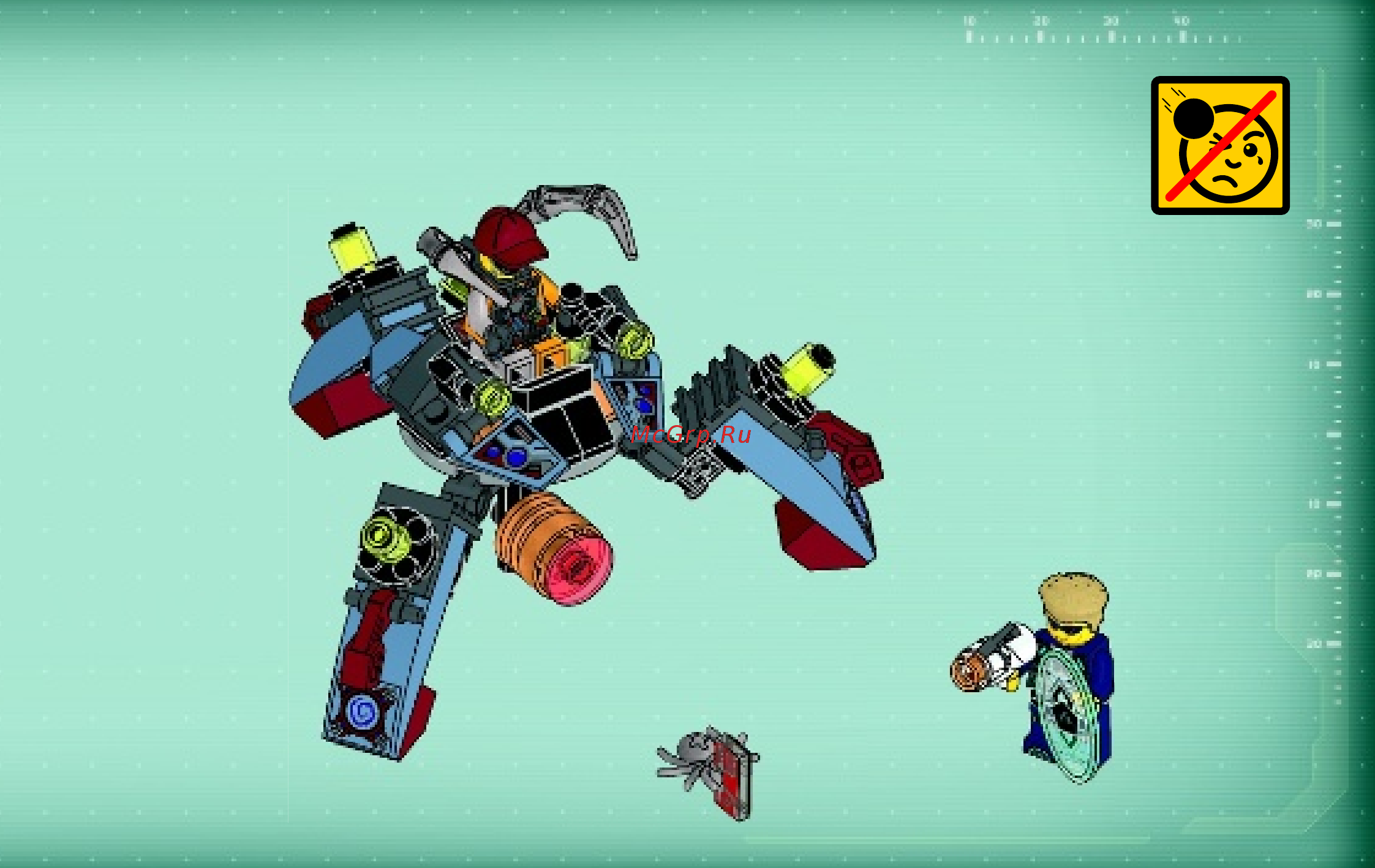 Lego Agents Внедрение Шпионов (70166) Инструкция по эксплуатации онлайн [23/31] 306186